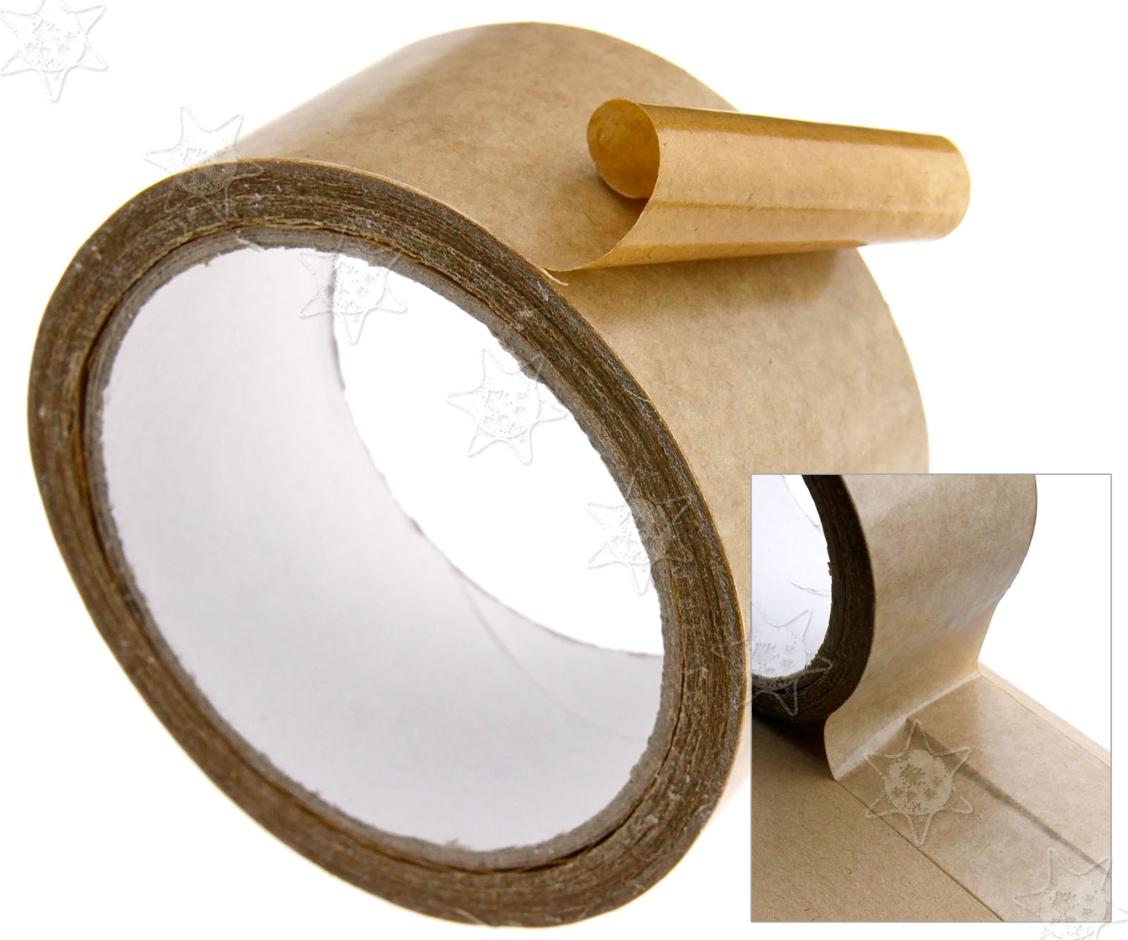 Arts Crafts Picture Brown Self Adhesive Backing Tape 50m x 50mm