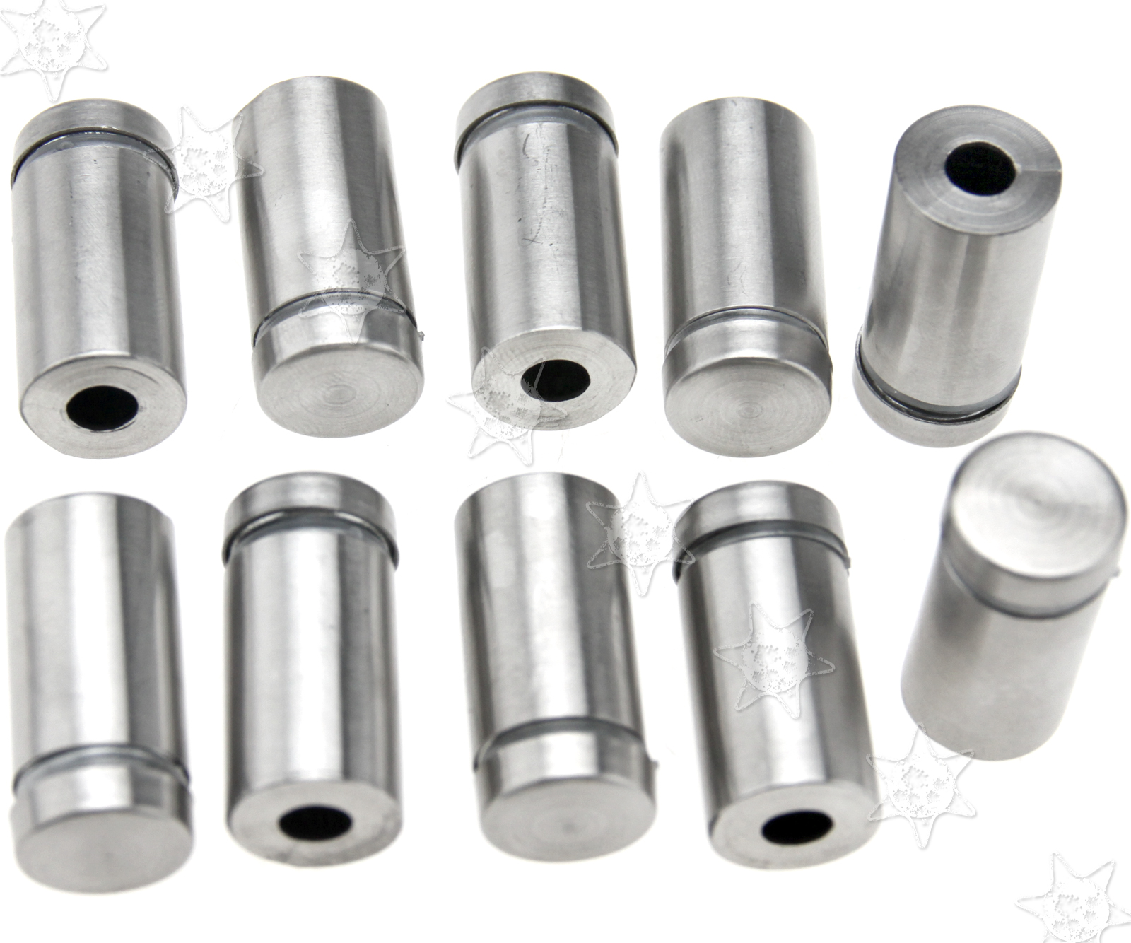 10pcs Advertisement Bolt Glass Hardware Mount Standoffs Stainless Steel