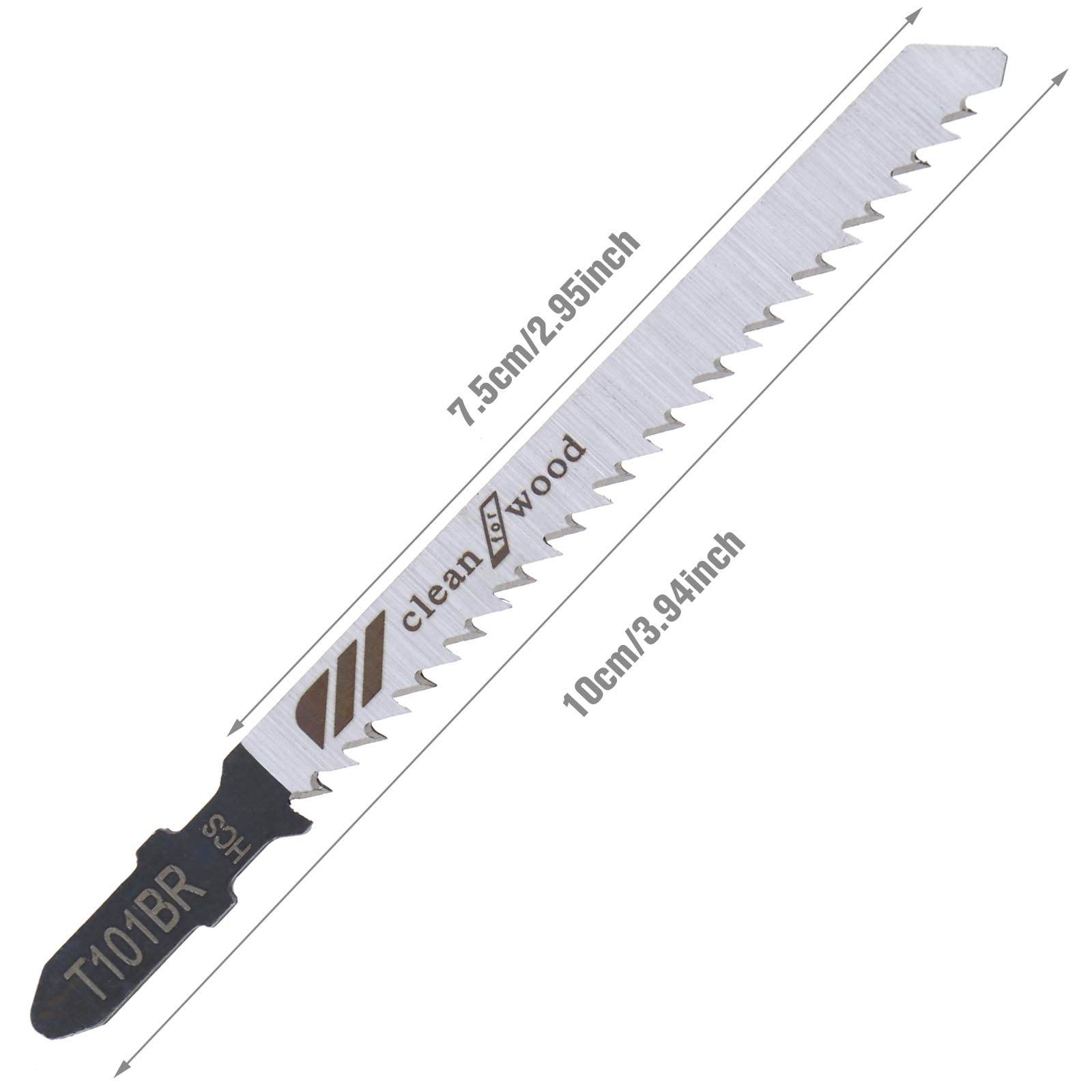 5pcs T101BR 100mm Jigsaw Blades HCS For wood Laminated Board Cutting eBay