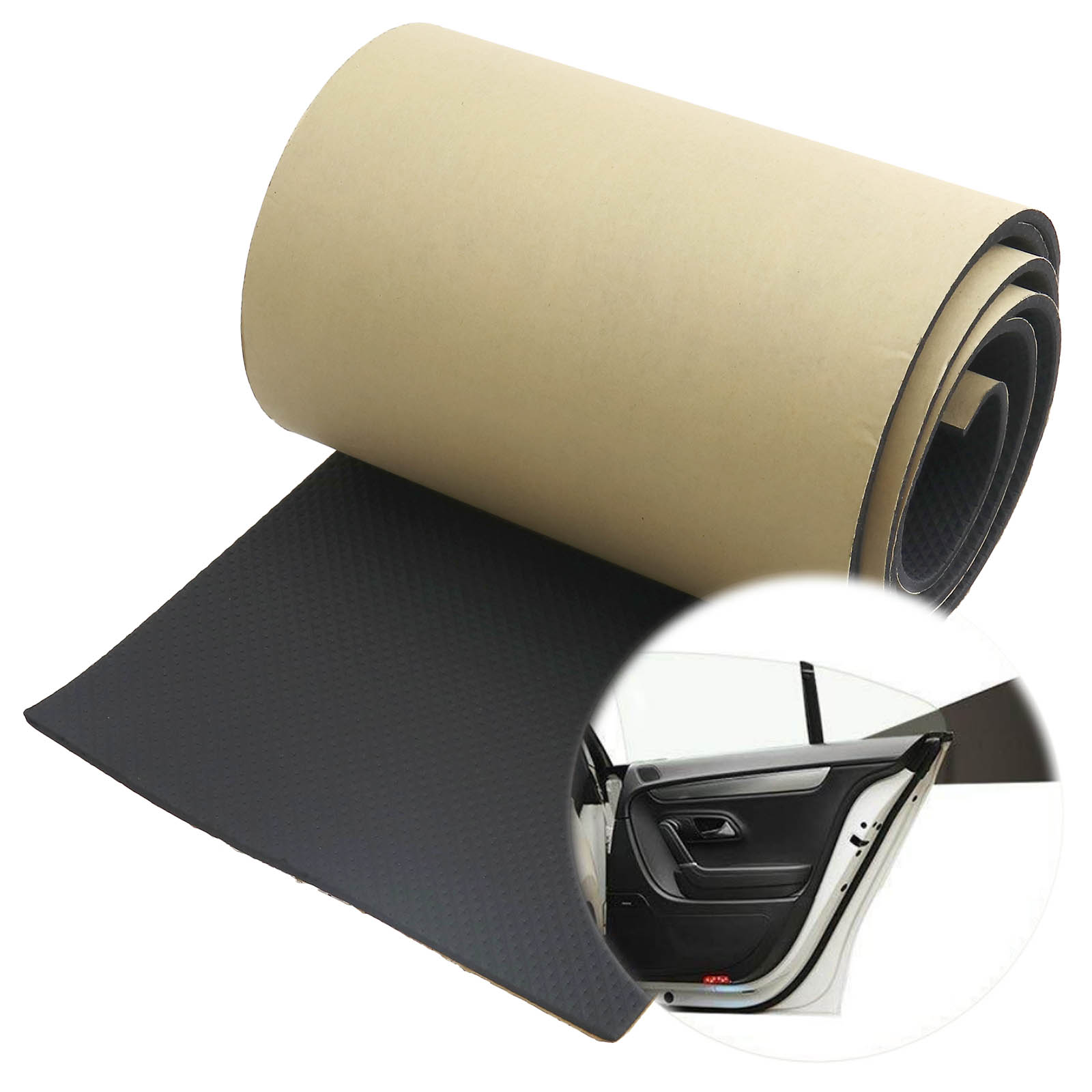 2m EVA Self Adhesive Foam Thick Car Door Bumper Guard Garage Wall