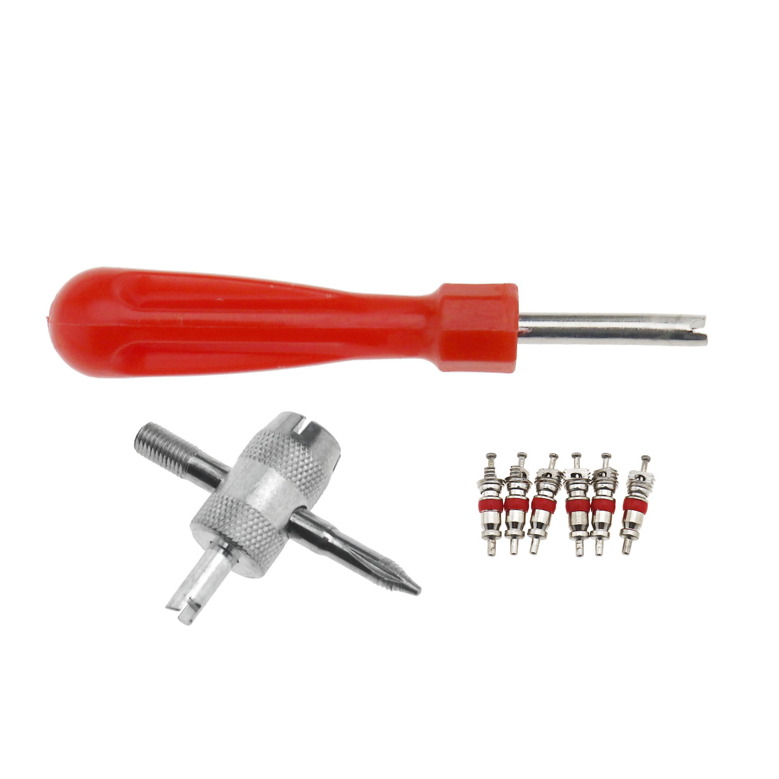 Car Motorcycle Bicycle Tyre Valve Stem Core Remover Puller Repair Tool Set 762876535818 eBay