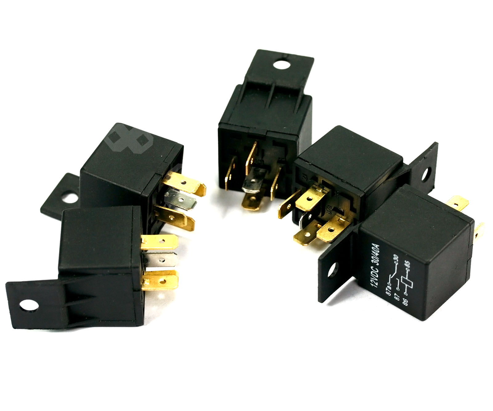 5 Pin Relay 12V 40A Cable Current Protection Heavy Duty Starter On/Off