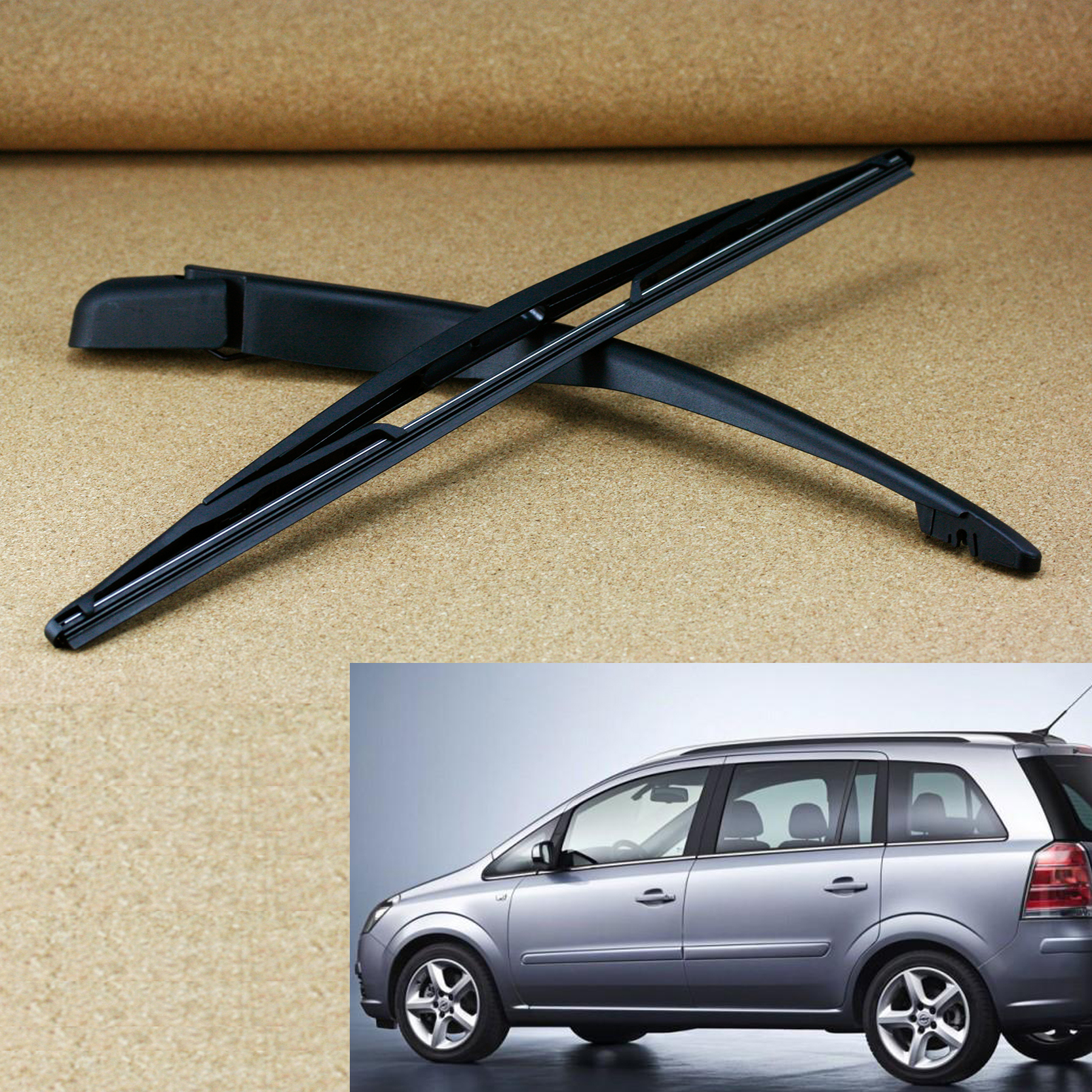 Front and Rear Blades 3 x Blades ZAFIRA MPV Apr 1999 to Jun 2005 Windscreen Wiper Blade Set