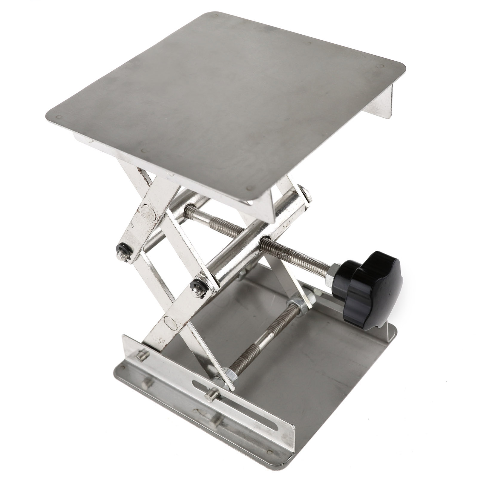 STAINLESS STEEL LAB Stand Table Scissor Lift laboratory Jack 100/ 150