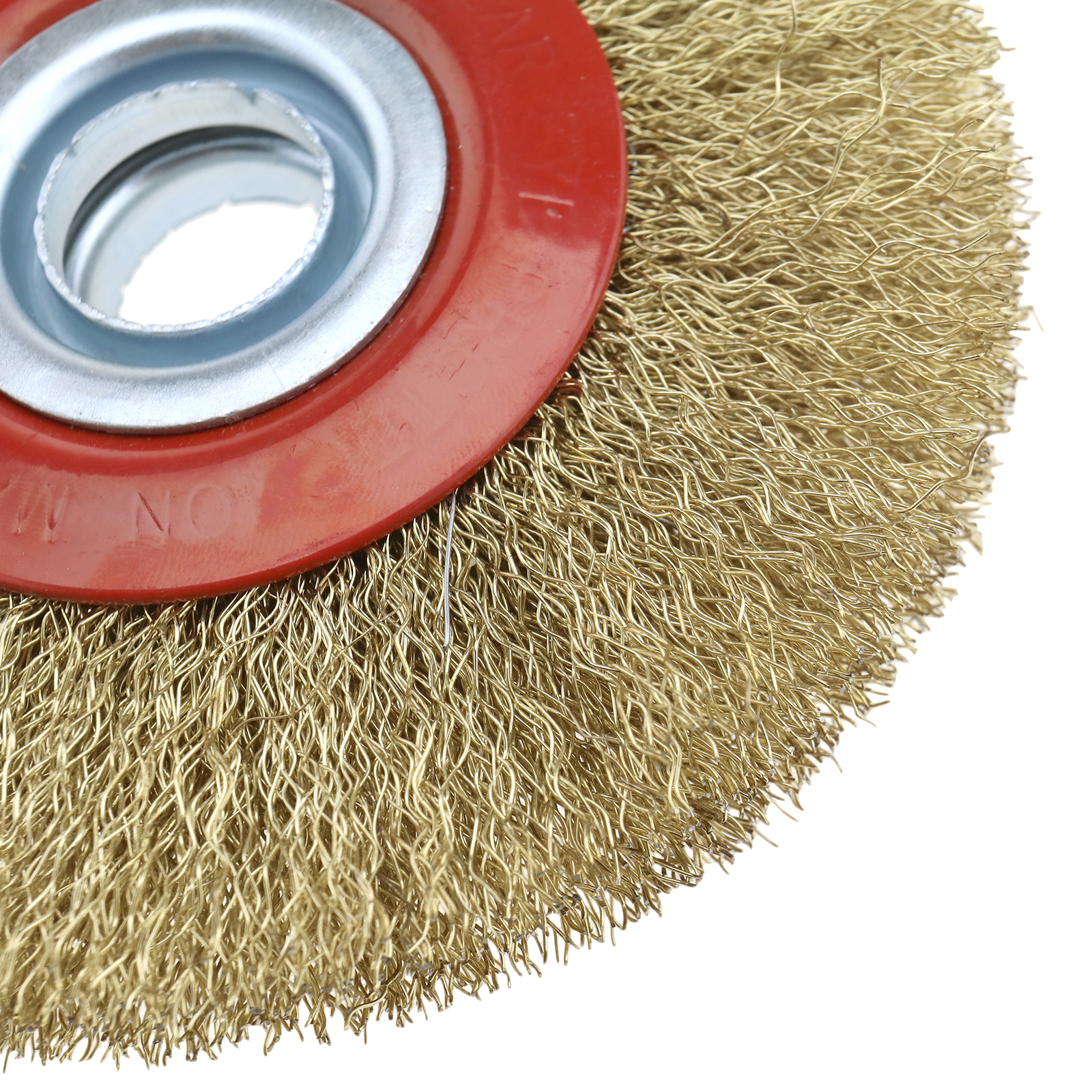 Brassed Steel Wire Wheel 125mm X 20mm Bench Grinder