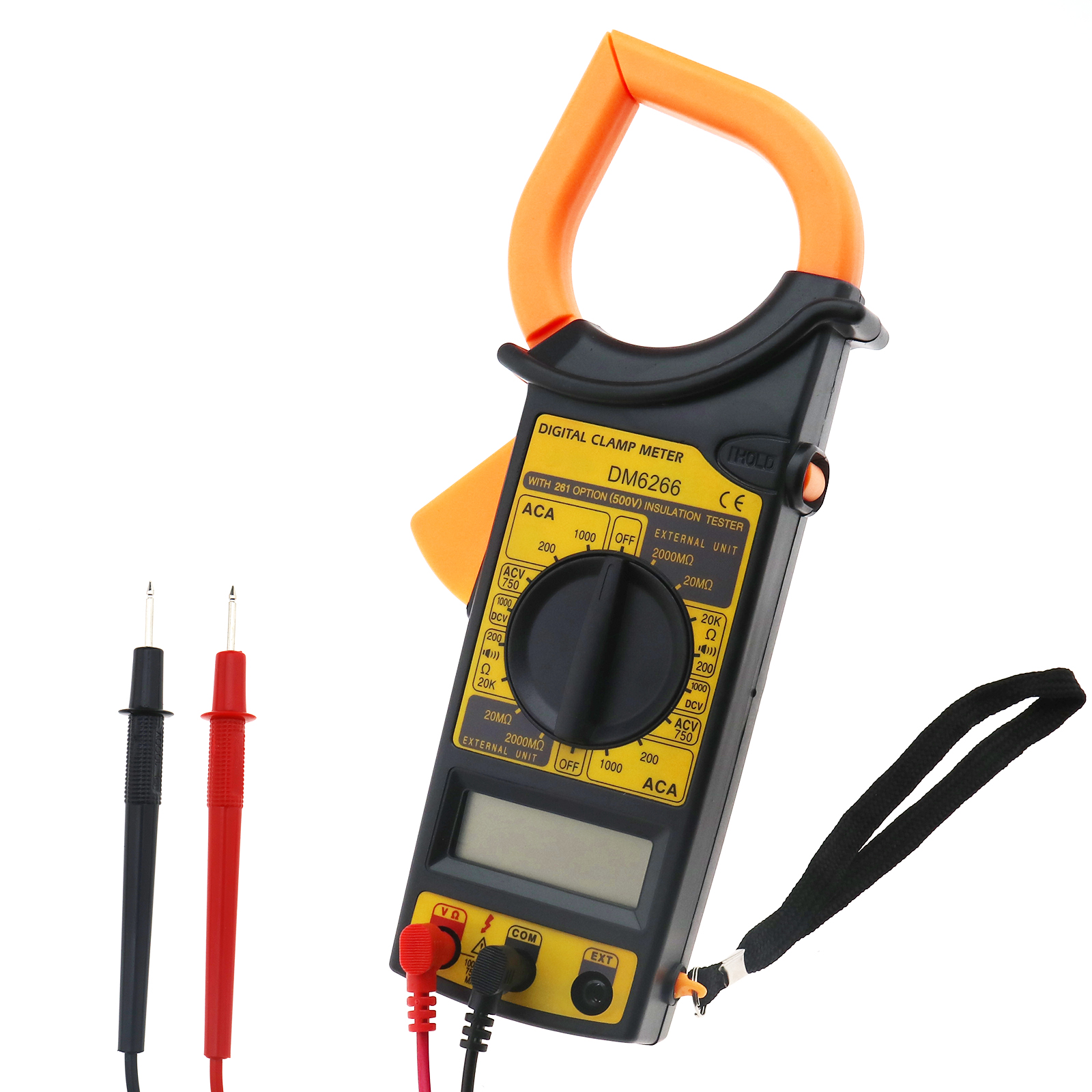 Digital Electronic Clamp Meter Multimeter AC DC Current Volt