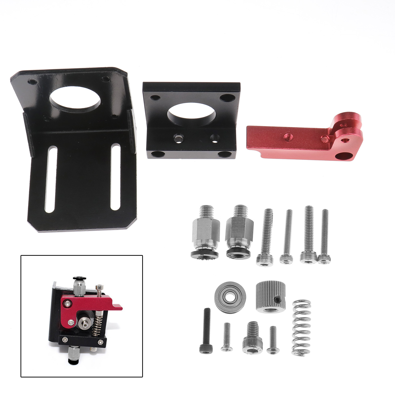 1.75mm Remote Bowden Extruder Kit For 3D Printer Makerbot Reprap MK8 All-metal