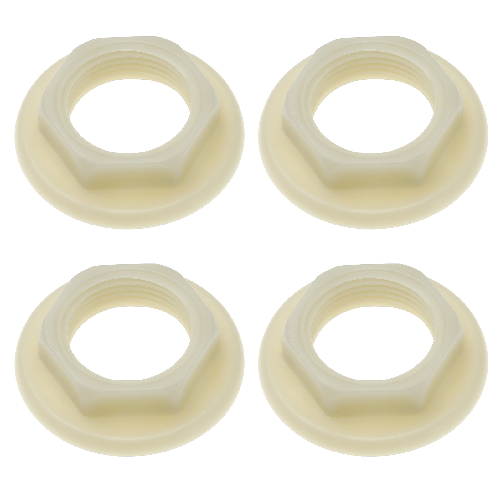 4x Sink Tap Back Nut Plastic Back Nuts Accessories for Bathroom Basin