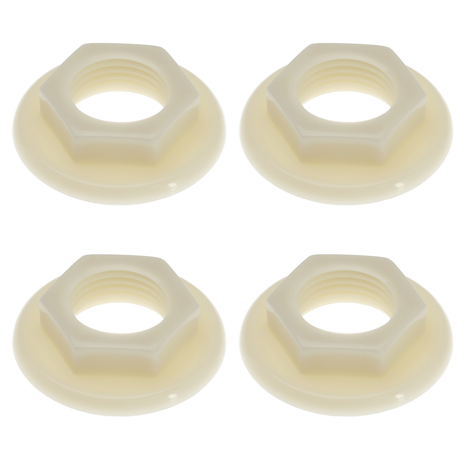 4x Sink Tap Back Nut Plastic Back Nuts Accessories for Bathroom Basin