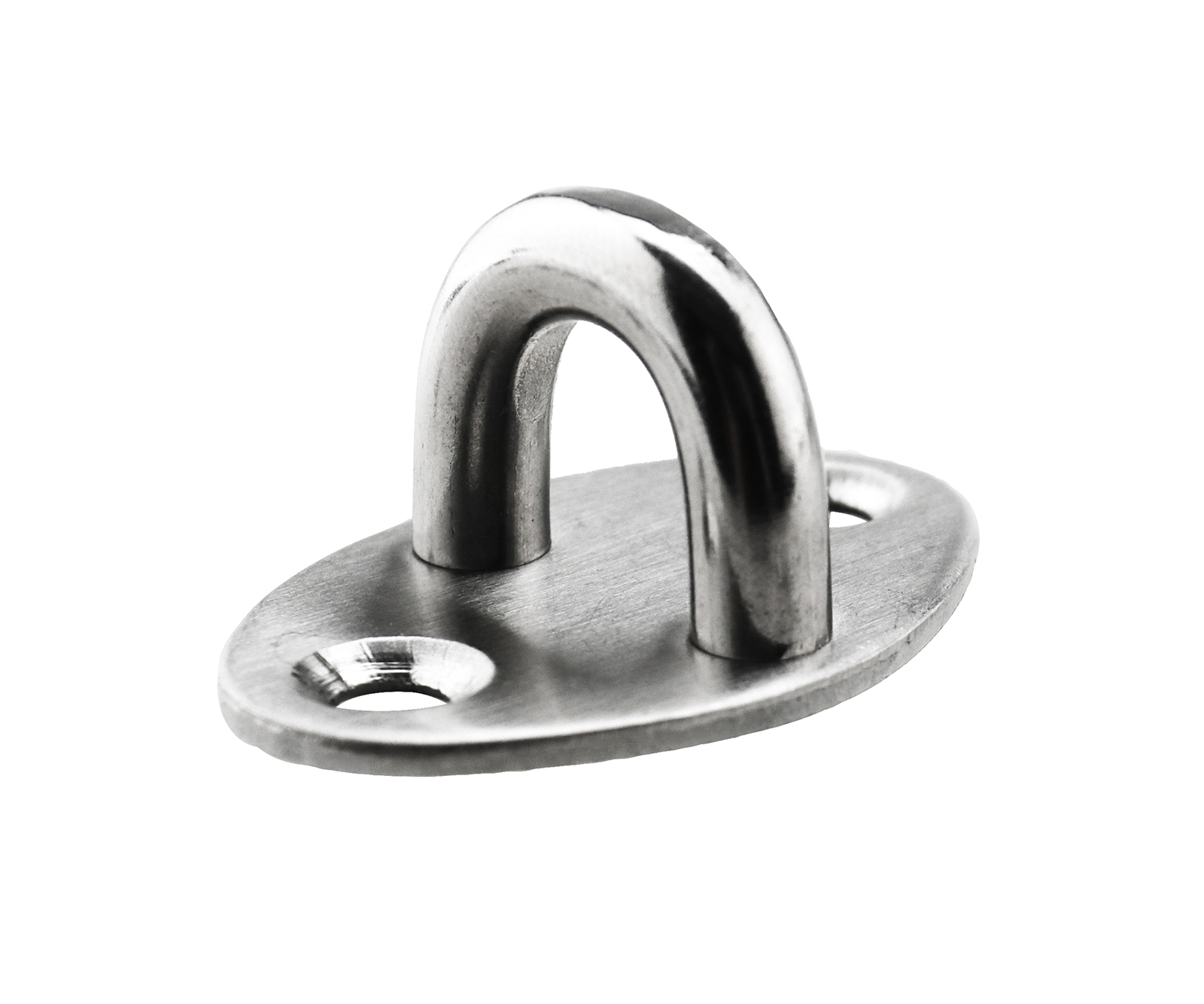 Steel Silver 8" Silent Cabin Hook and Eye Latch Lock Shed Gate Door