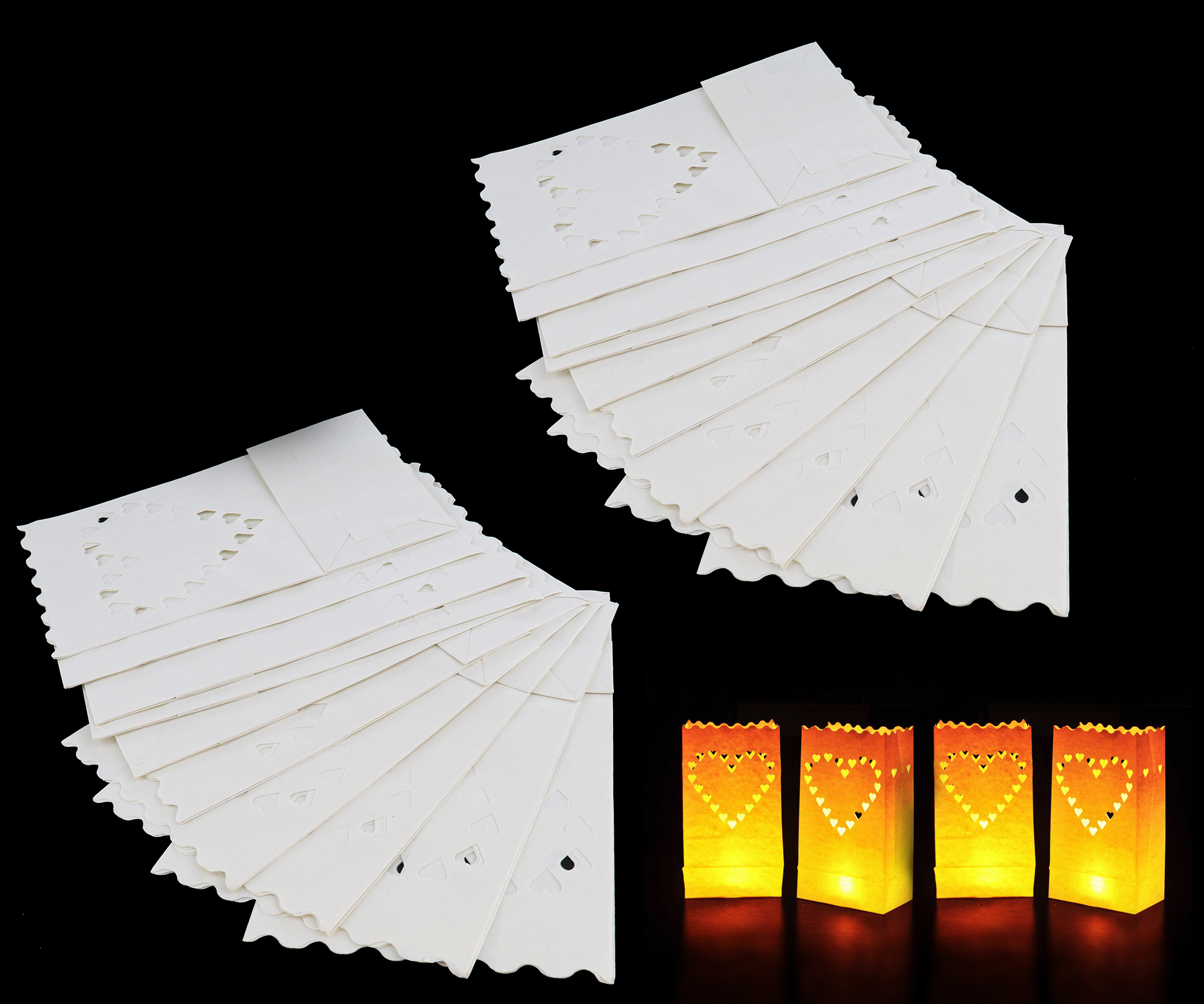 tea light lanterns wedding