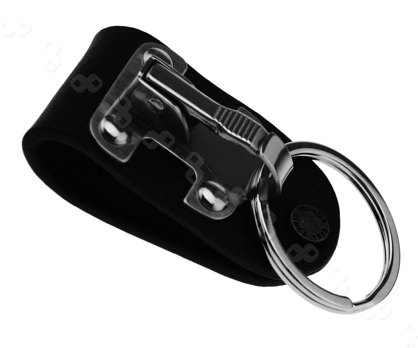 Heavy Duty Belt Loop Clips Key Chain Holder Stainless Steel Keyring