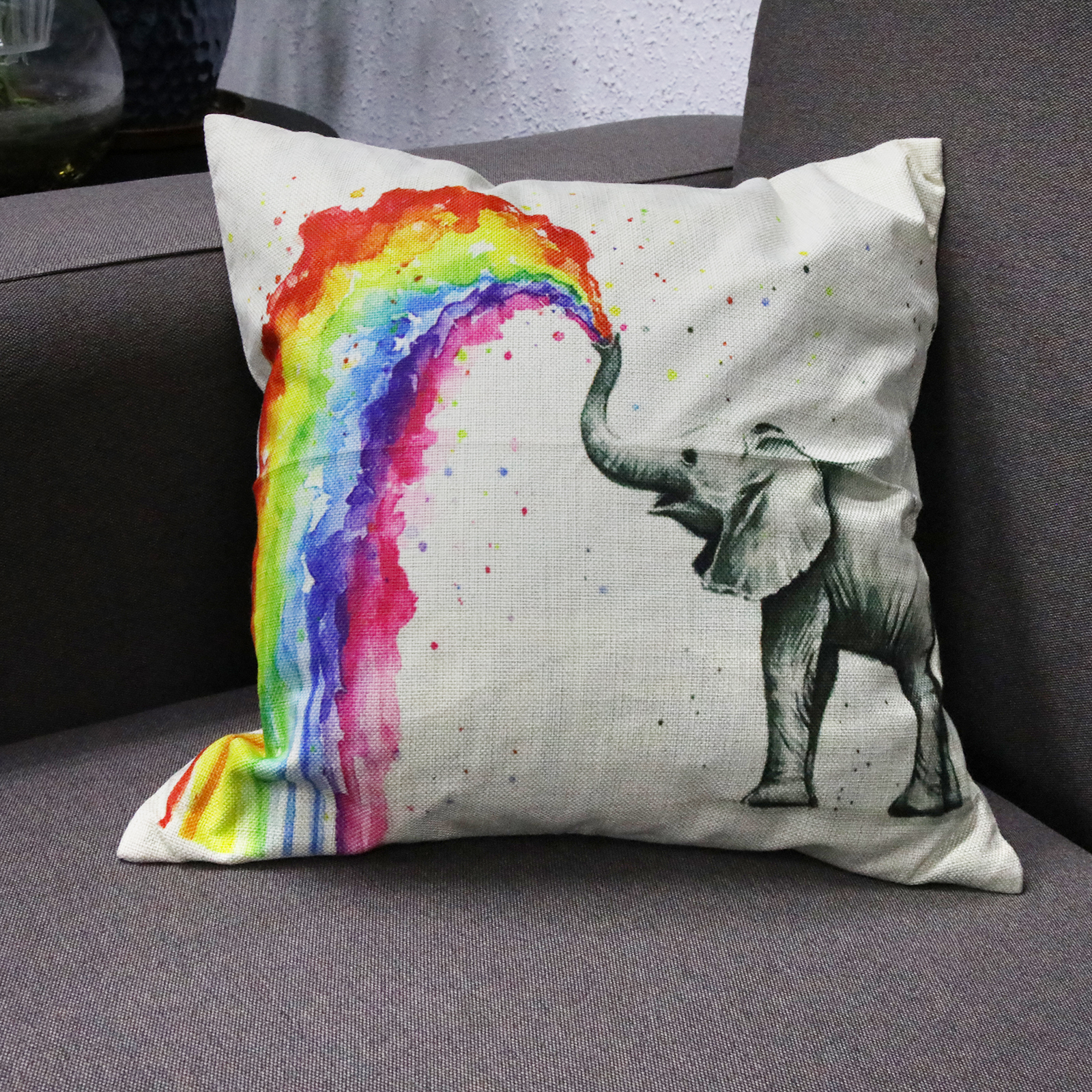elephant outdoor pillow