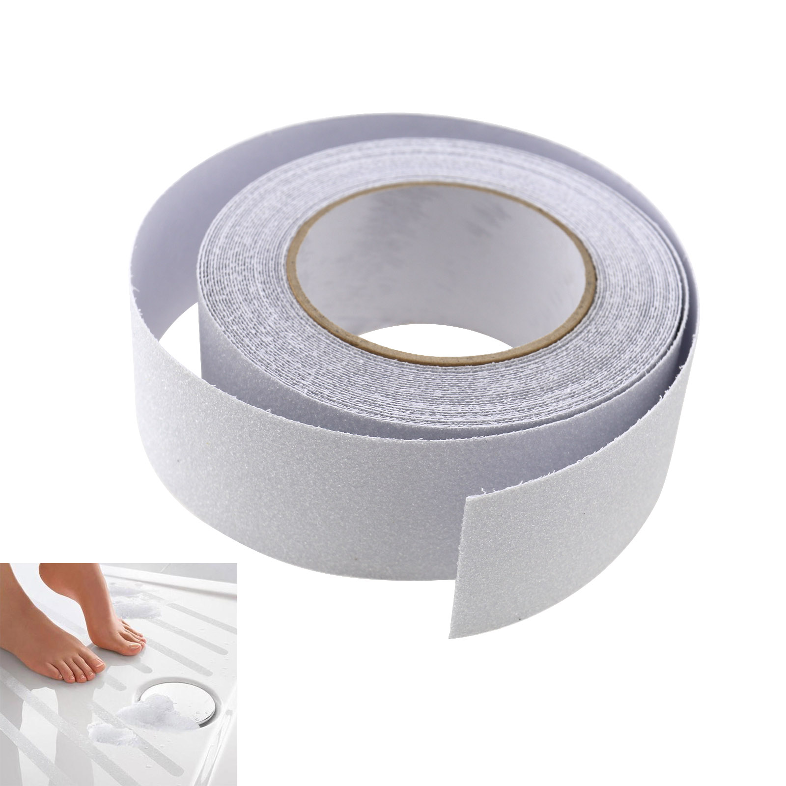 Transparent AntiSlip Grip Tape Stair Tread Friction Rubber Adhesive