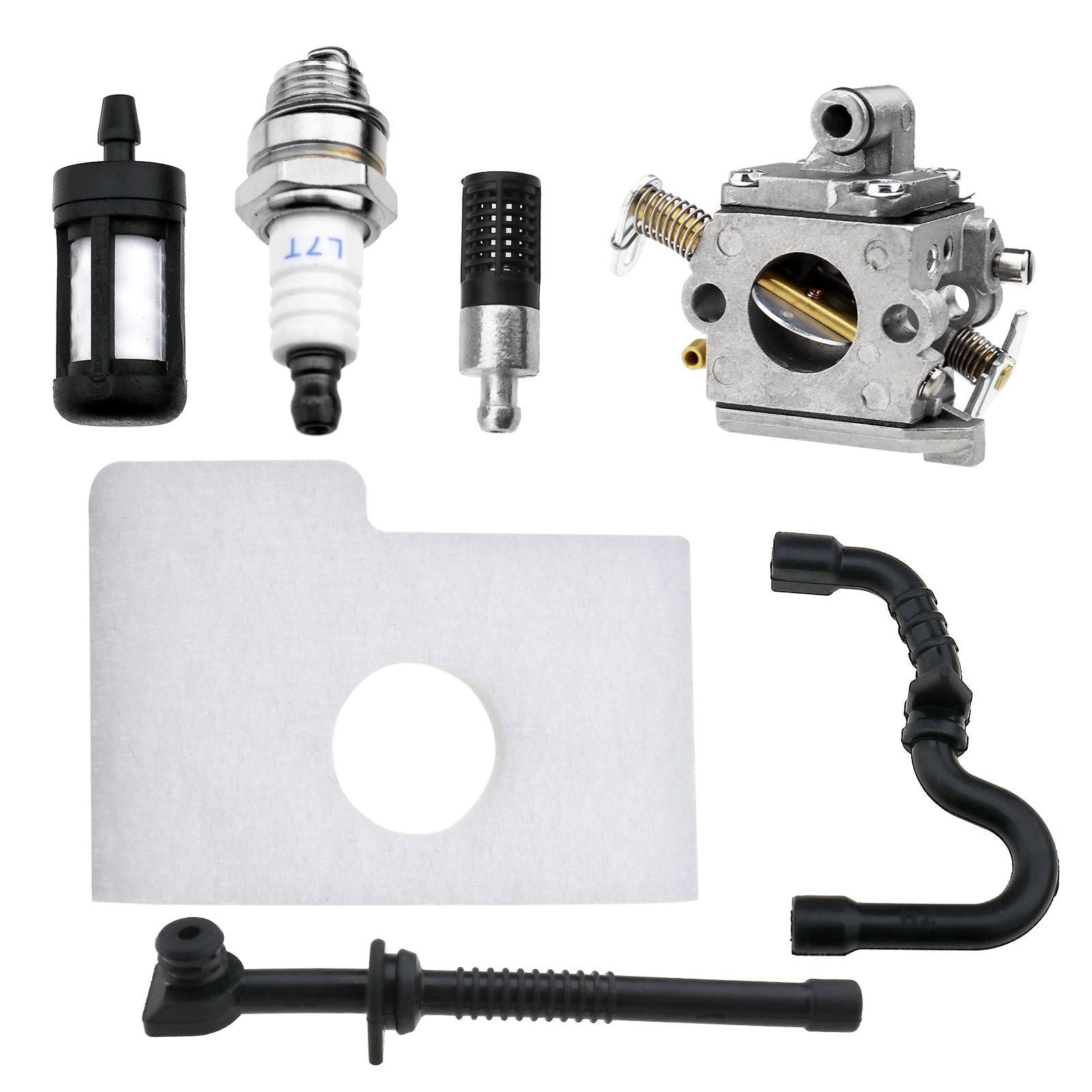 Set of Carburetor Fuel Hose Filter with 6x Parts Kit for STIHL MS170
