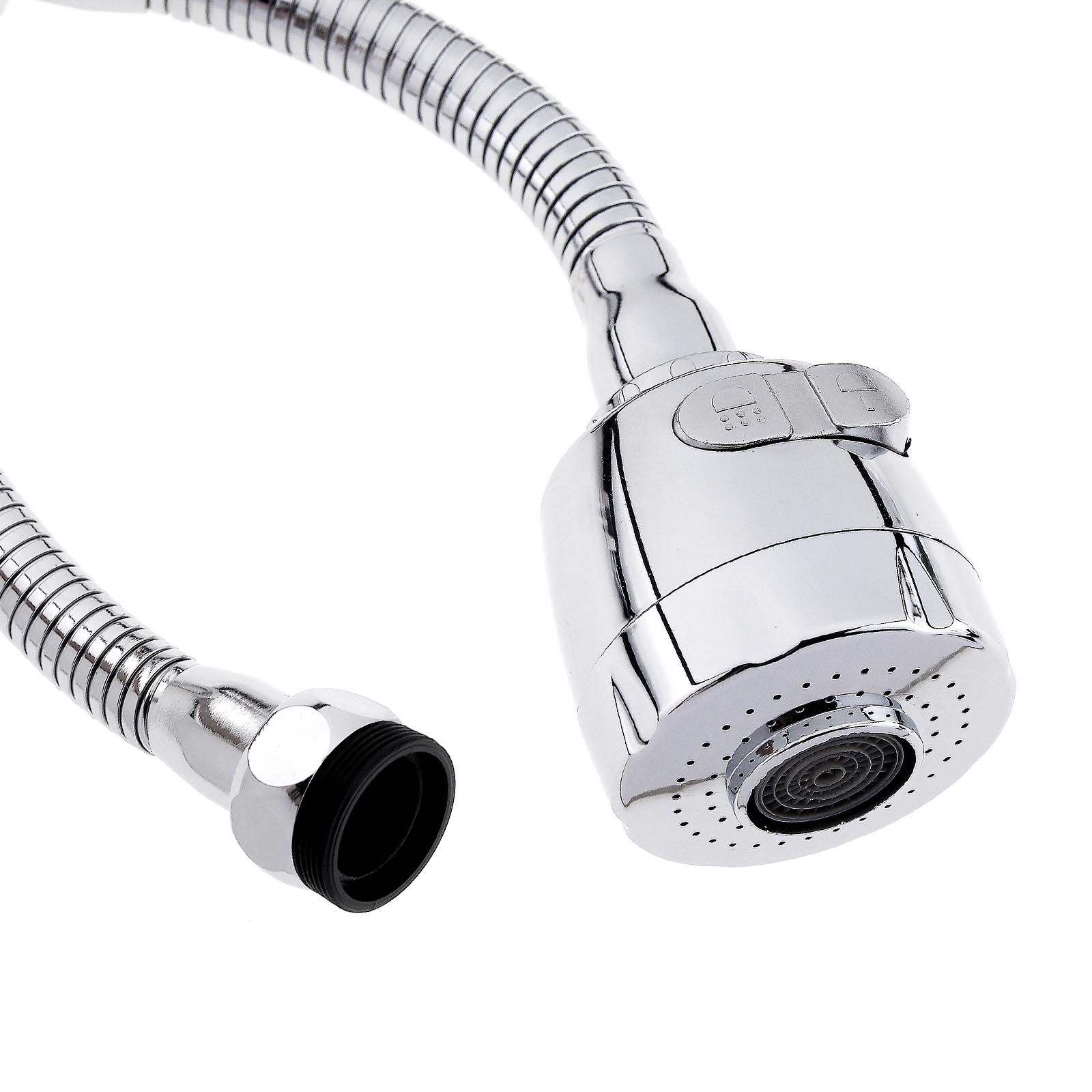 6Pcs Flexible Faucet Sprayer Extender Extension Diffuser Tap Kitchen