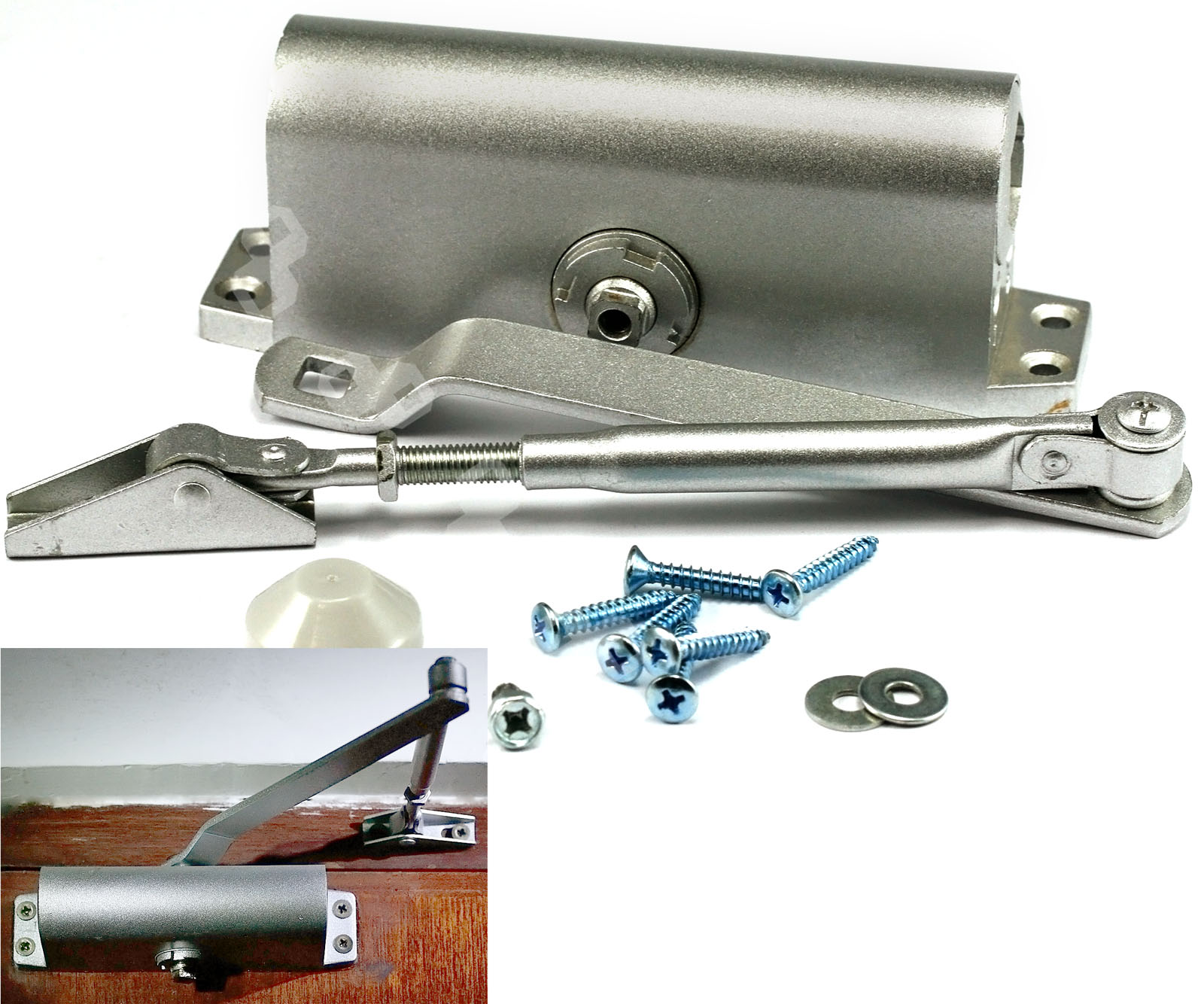 4565KG Heavy Duty Steel Overhead Adjustable Door Closer W085 SY