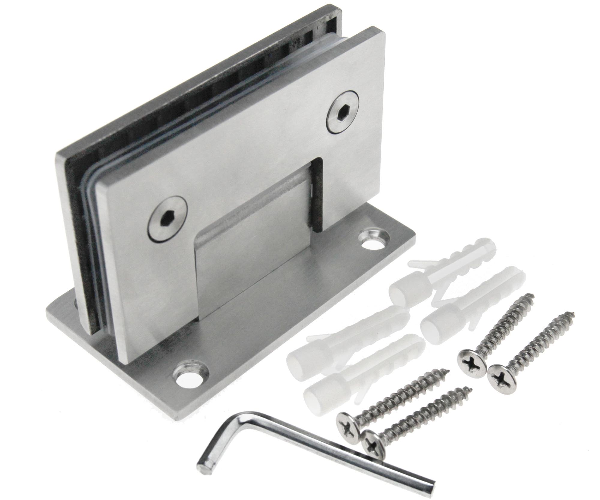 New Shower Door Hinge Wall Mount 8 12mm Bracket Frameless New Shower Door Hinge Wall Mount 8 12mm Bracket Frameless To Glass