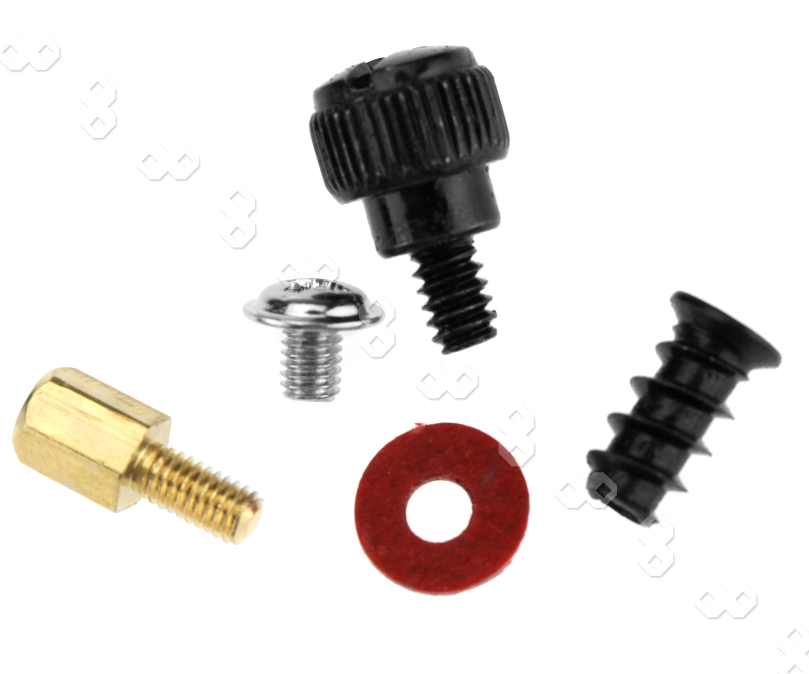 228pcs PC Screws Kit for Motherboard Case Fan CDROM Hard Disk