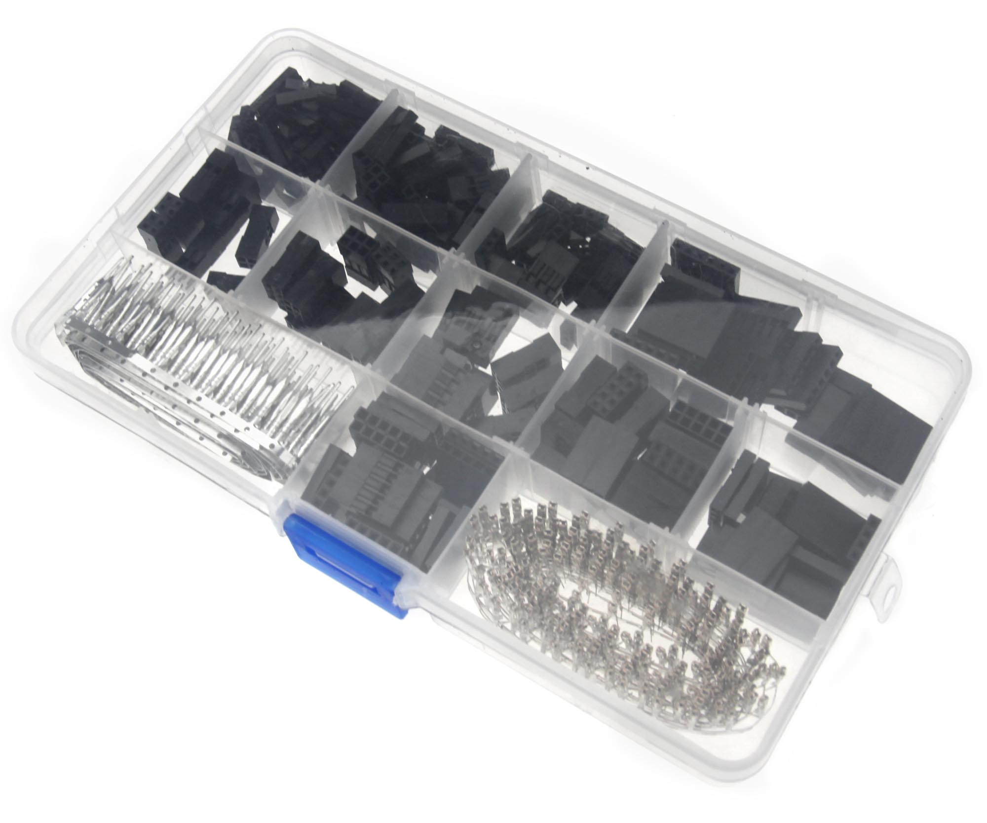 620pcs 0.1" Dupont Crimp Pin Connector Wire Jumper Pin Header & M/F