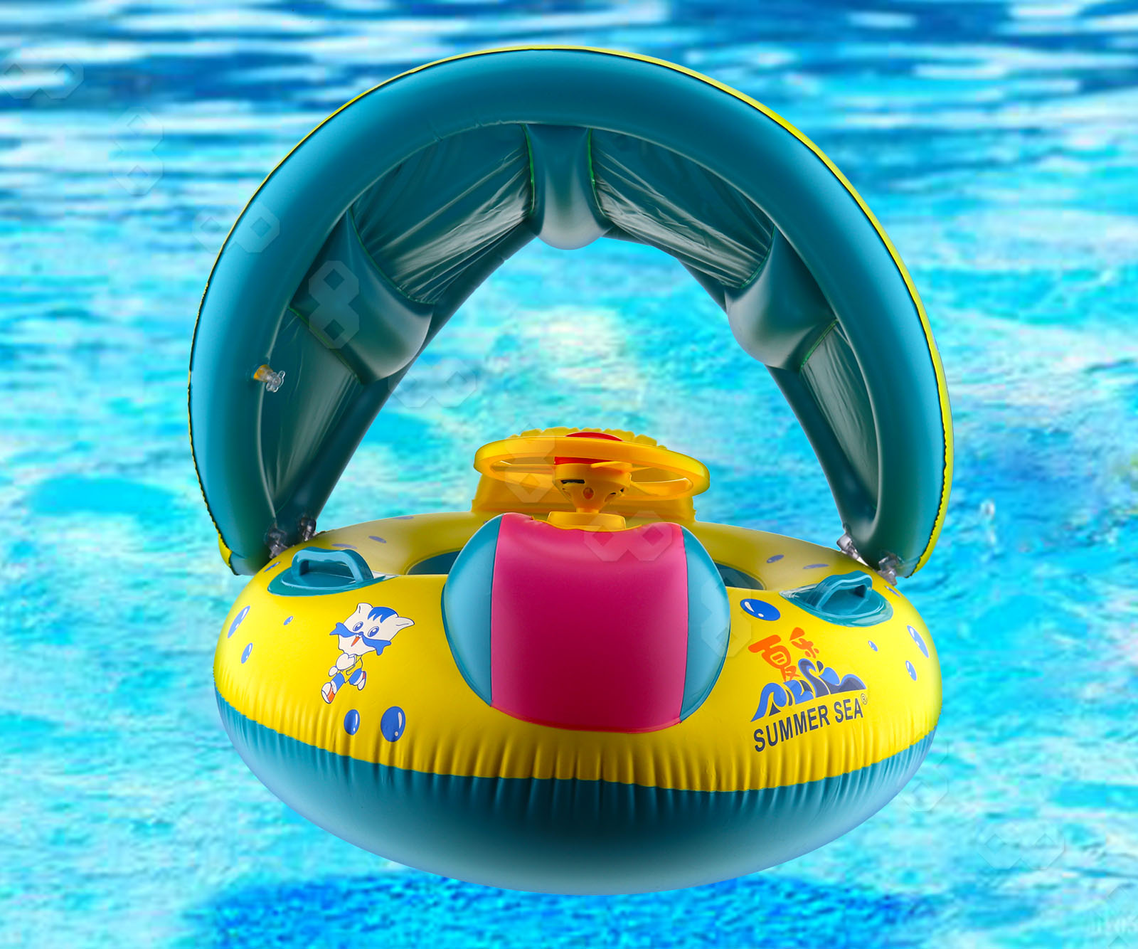 pool float with seat