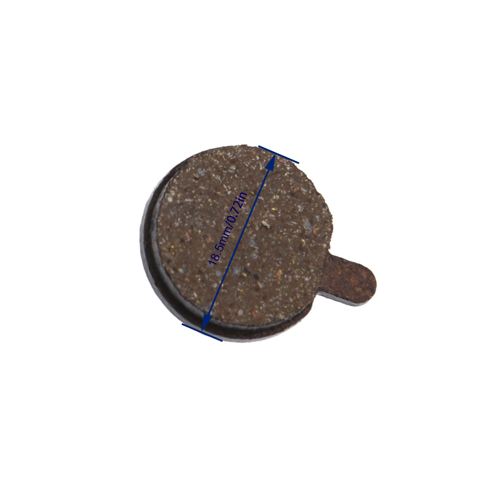2 Pairs Bicycle Bike Cycling MTB Resin Disc Brake Pads For ZOOM5 Black