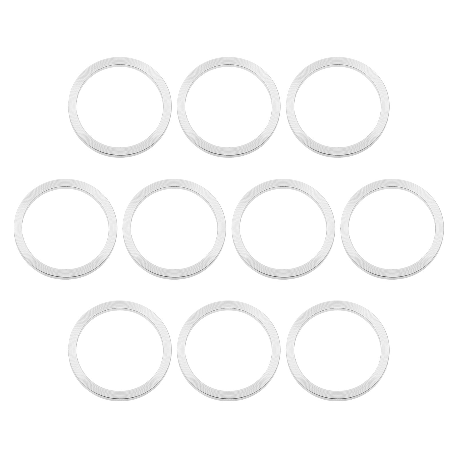 10x Bicycle Chainring Bolt Spacers Washer Double Ring to Single  1mm/2mm