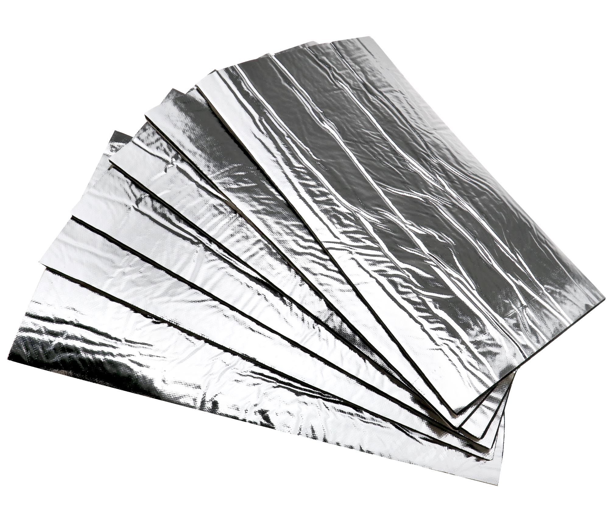6Sheet Heat Shield Mat Car Exhaust Muffler Insulation for hood Fiberglass Cotton
