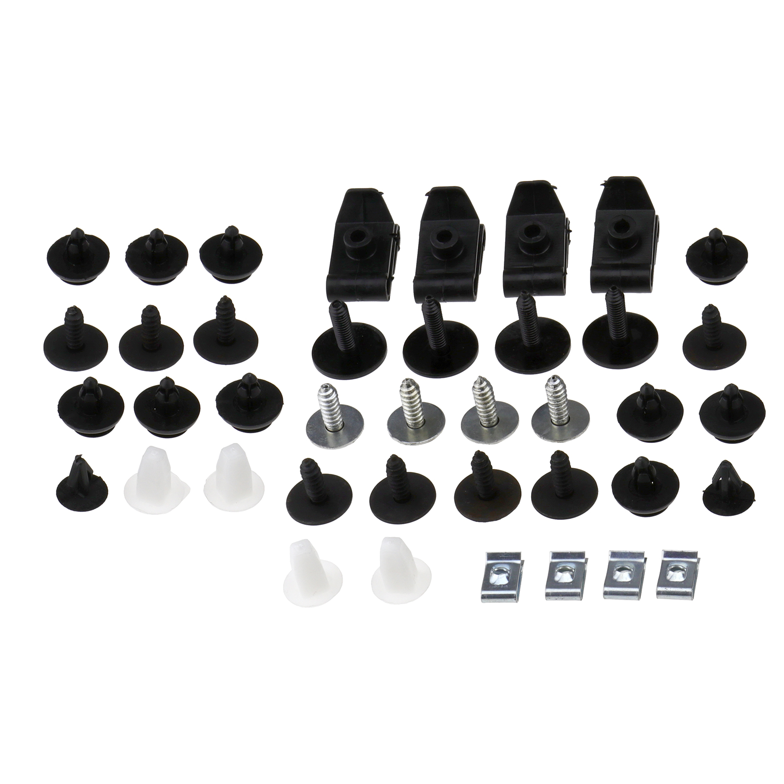 40x Undertray Clamps Clips Under Cover Bottom Splashguard For Toyota Avensis T25