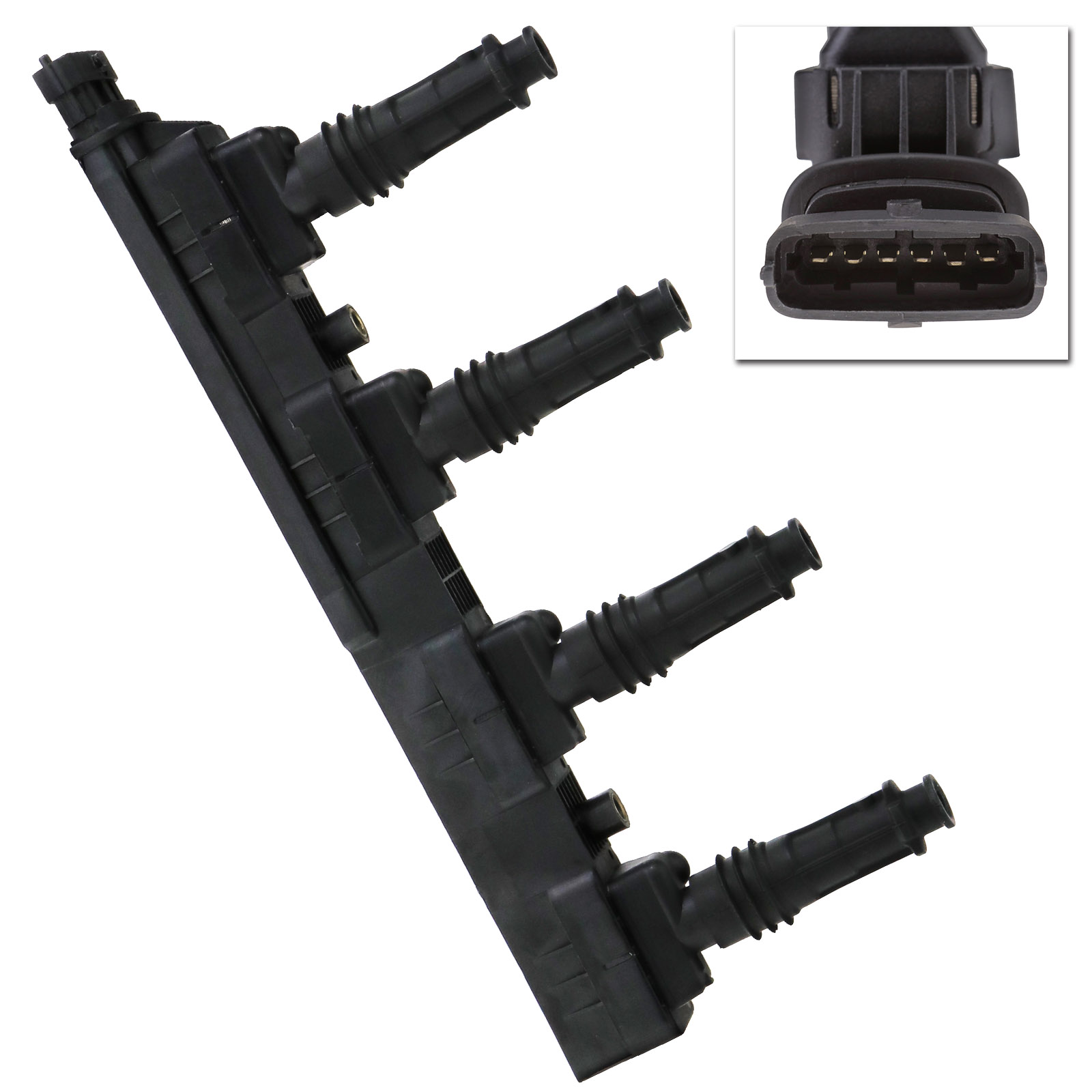 WE Ignition Coil 6 PIN CONNECTOR Fit For Vauxhall Opel Astra Corsa 9806 Z12XE 95509627230 eBay