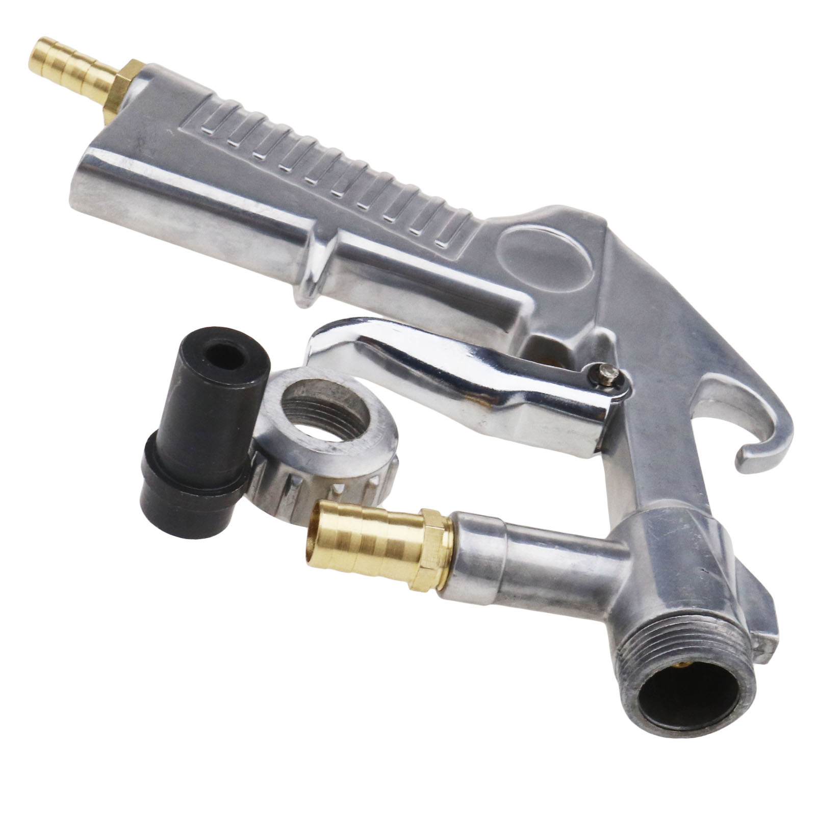 Replacement Siphon Feed SANDBLASTER GUN +4 Ceramic TIPS Sand Blast