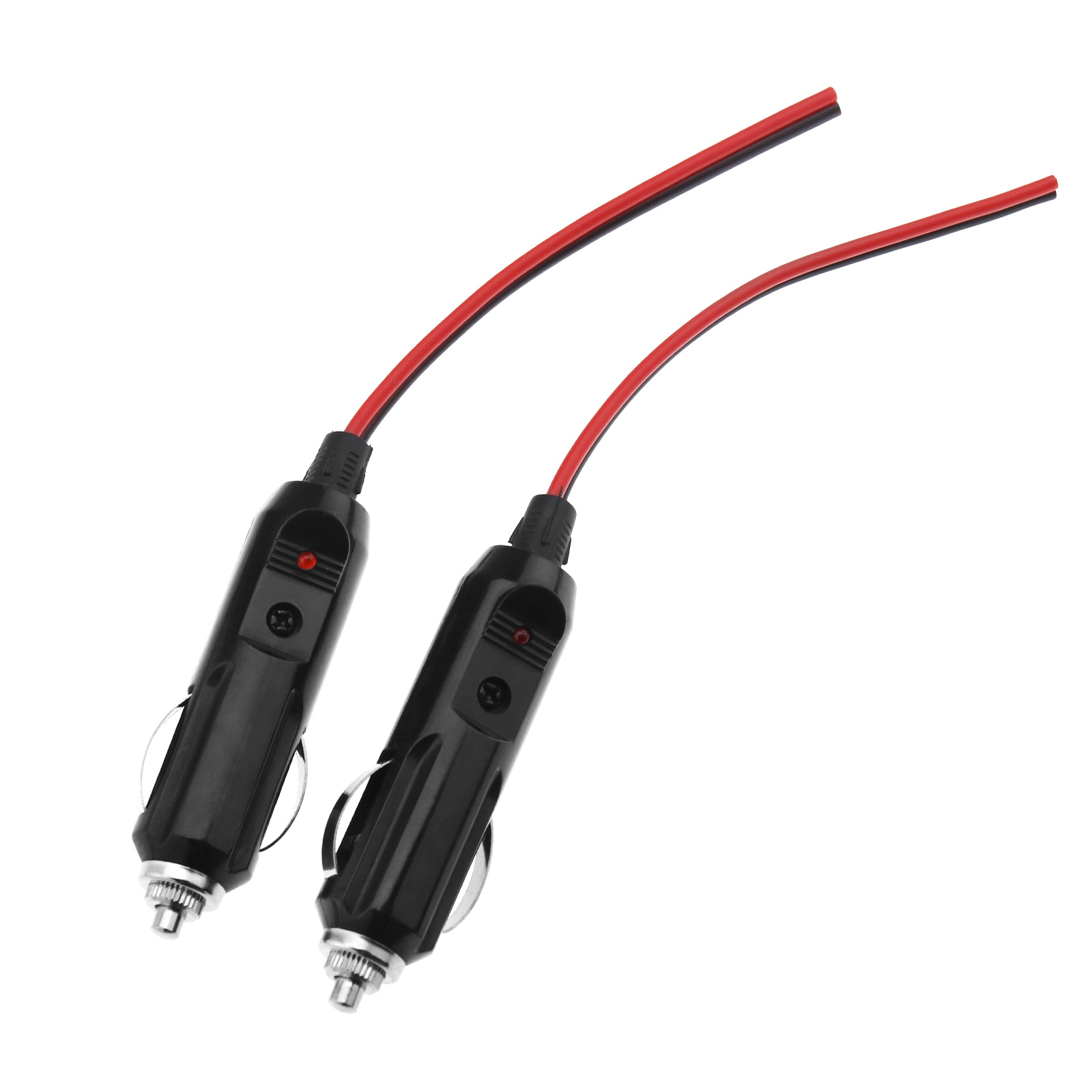 Car Lighter Plug Adapter Extension Cable 10Amp Fuse with LED Light eBay