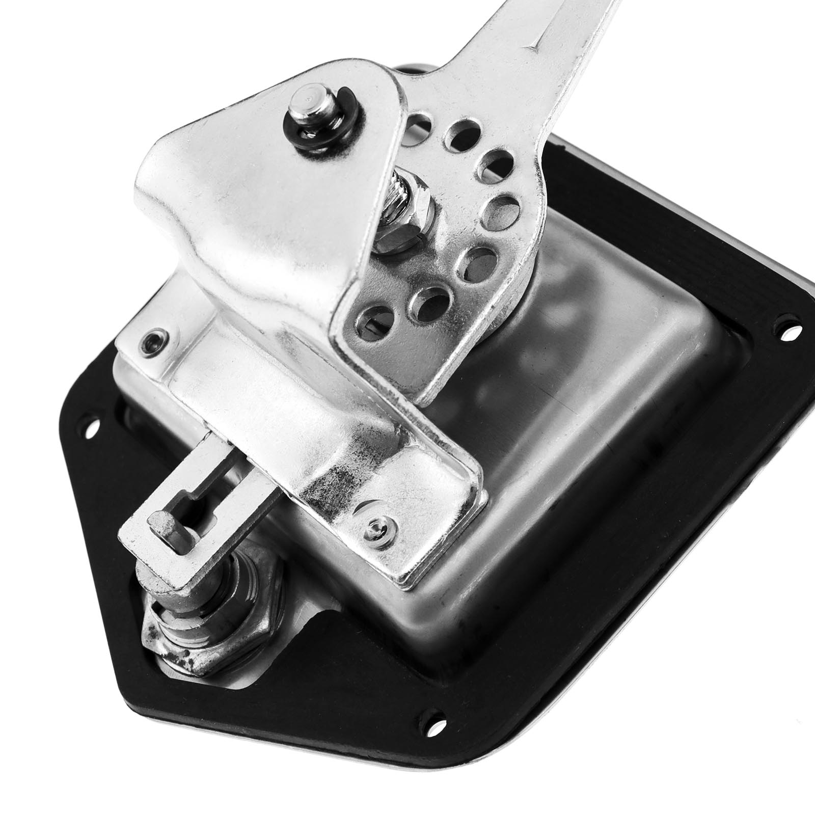 2Pcs Trailer Door Latch with Gasket THandle Lock Keys 304 Stainless