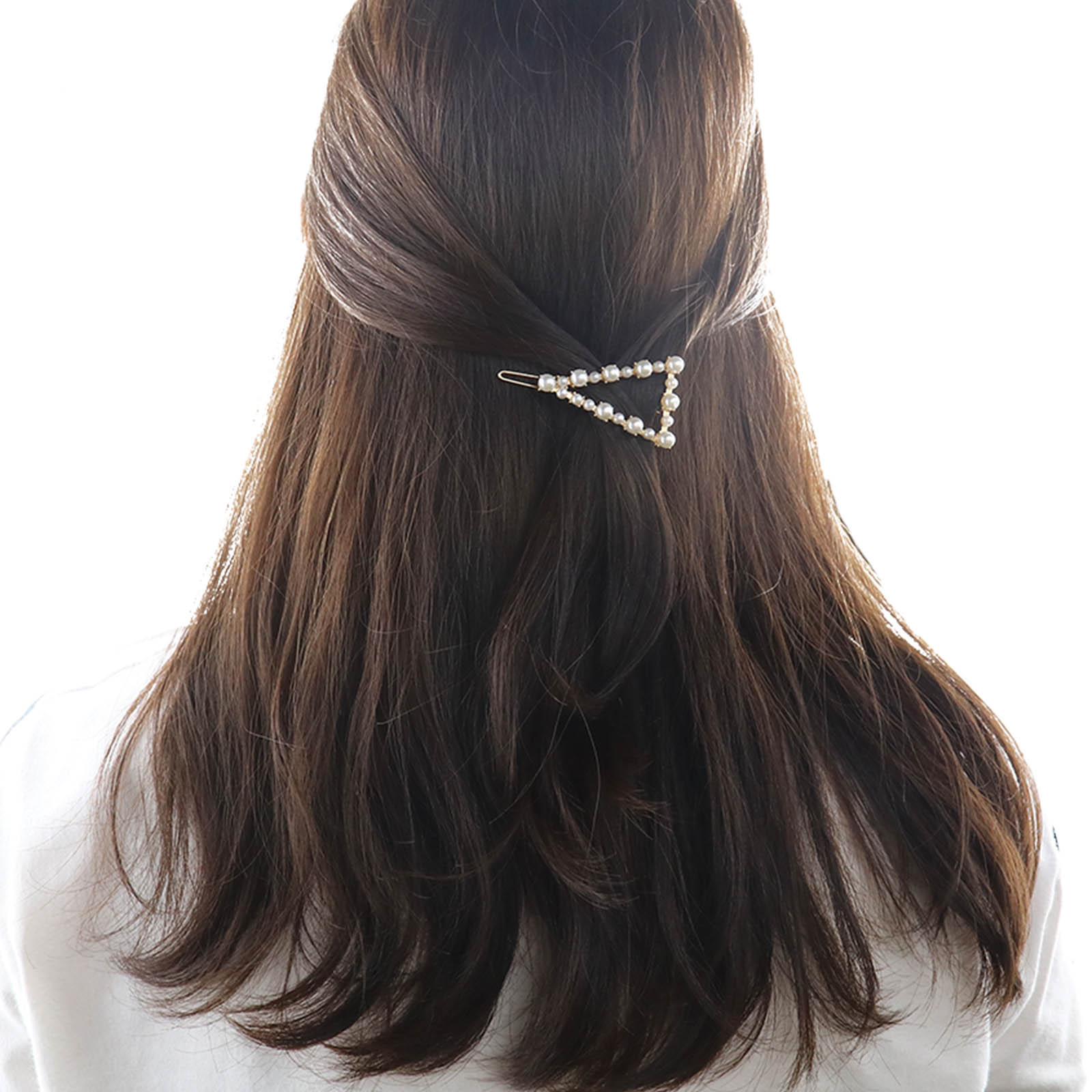 9pcs Elegant Decorates Hairpins Gold Hair Clips For Bride