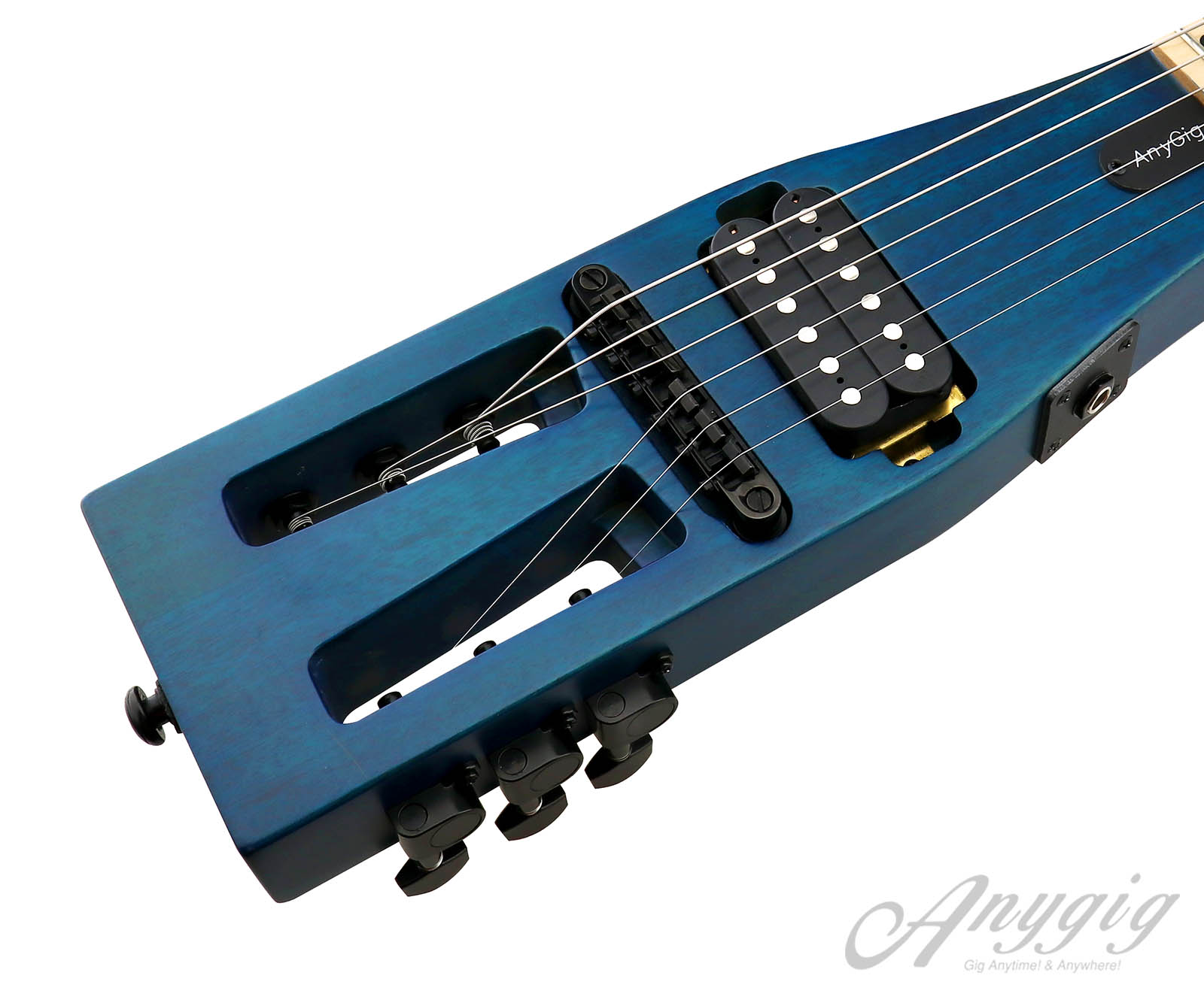 Anygig AGESE 24 frets Enhanced Electric Guitar Full Scale Matte Blue