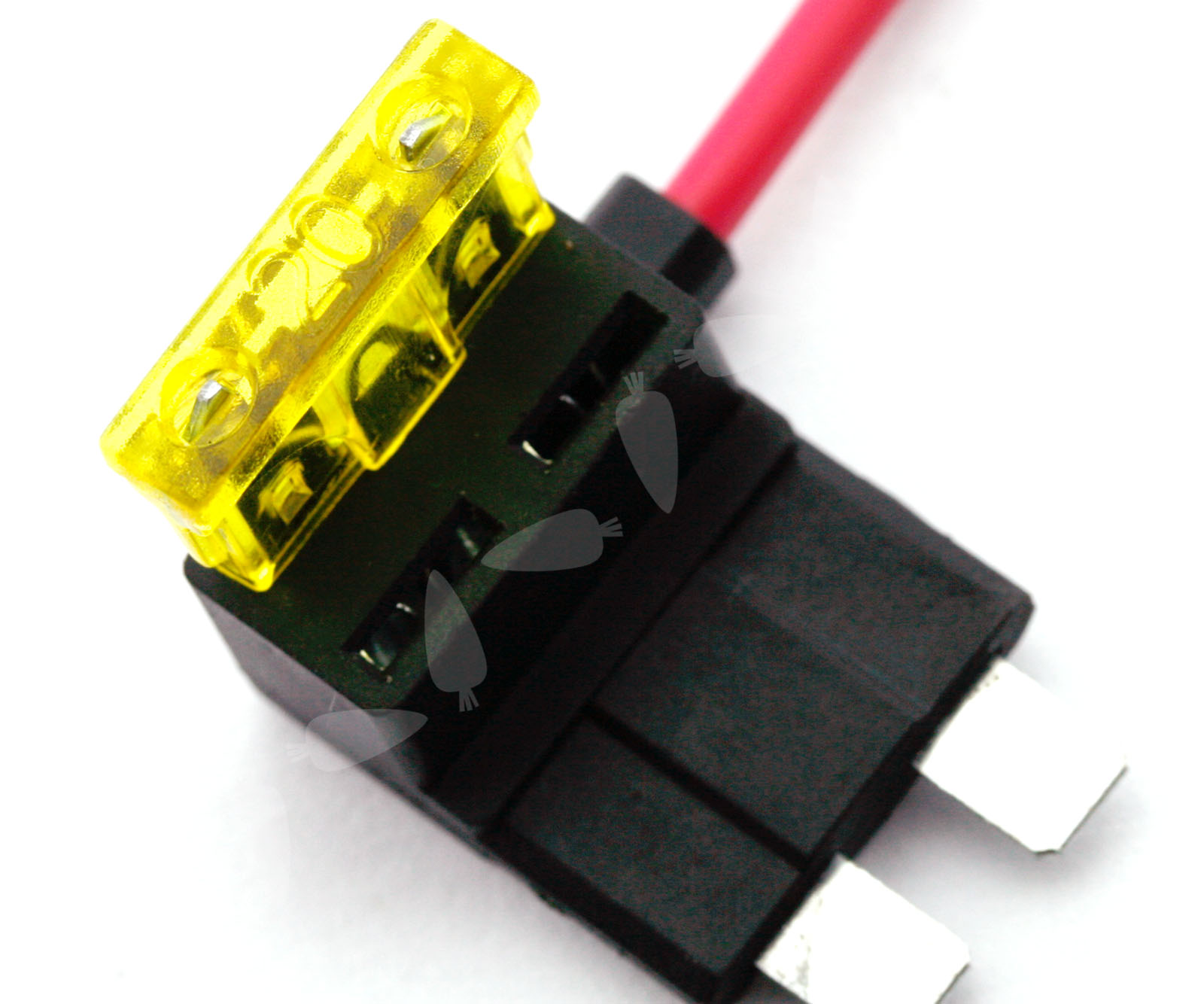 4 X CIRCUIT FUSE TAP PIGGY BACK STANDARD BLADE ATO ATC FUSE HOLDER BOX 12V