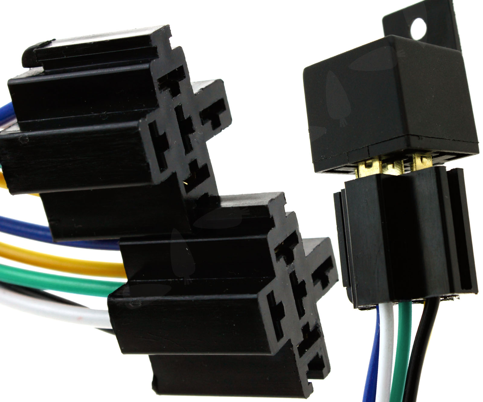 12v 40a 5 Pin Auto Car Relay Mounting Base Harness Socket