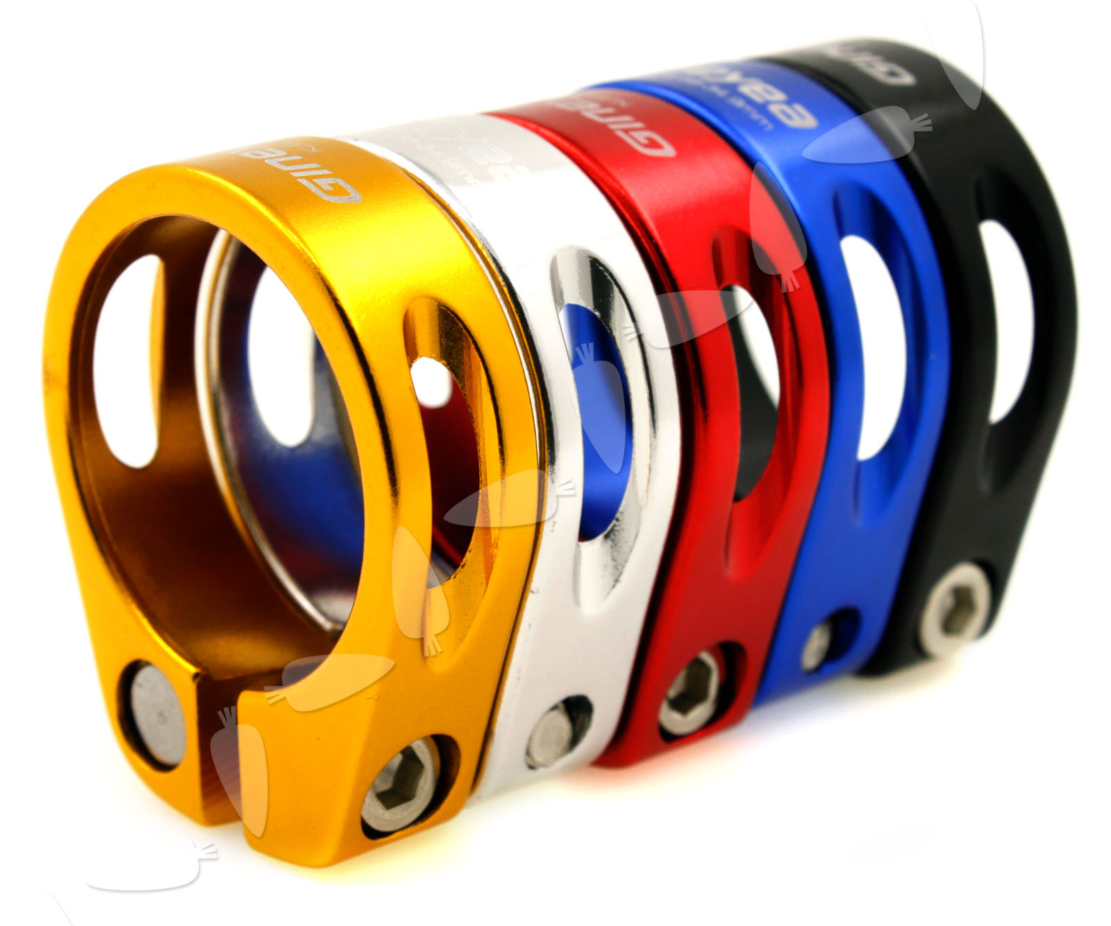 34.9mm Aluminum Alloy MTB Bike Bicycle Cycling Saddle Seat Post Clamp New #S5