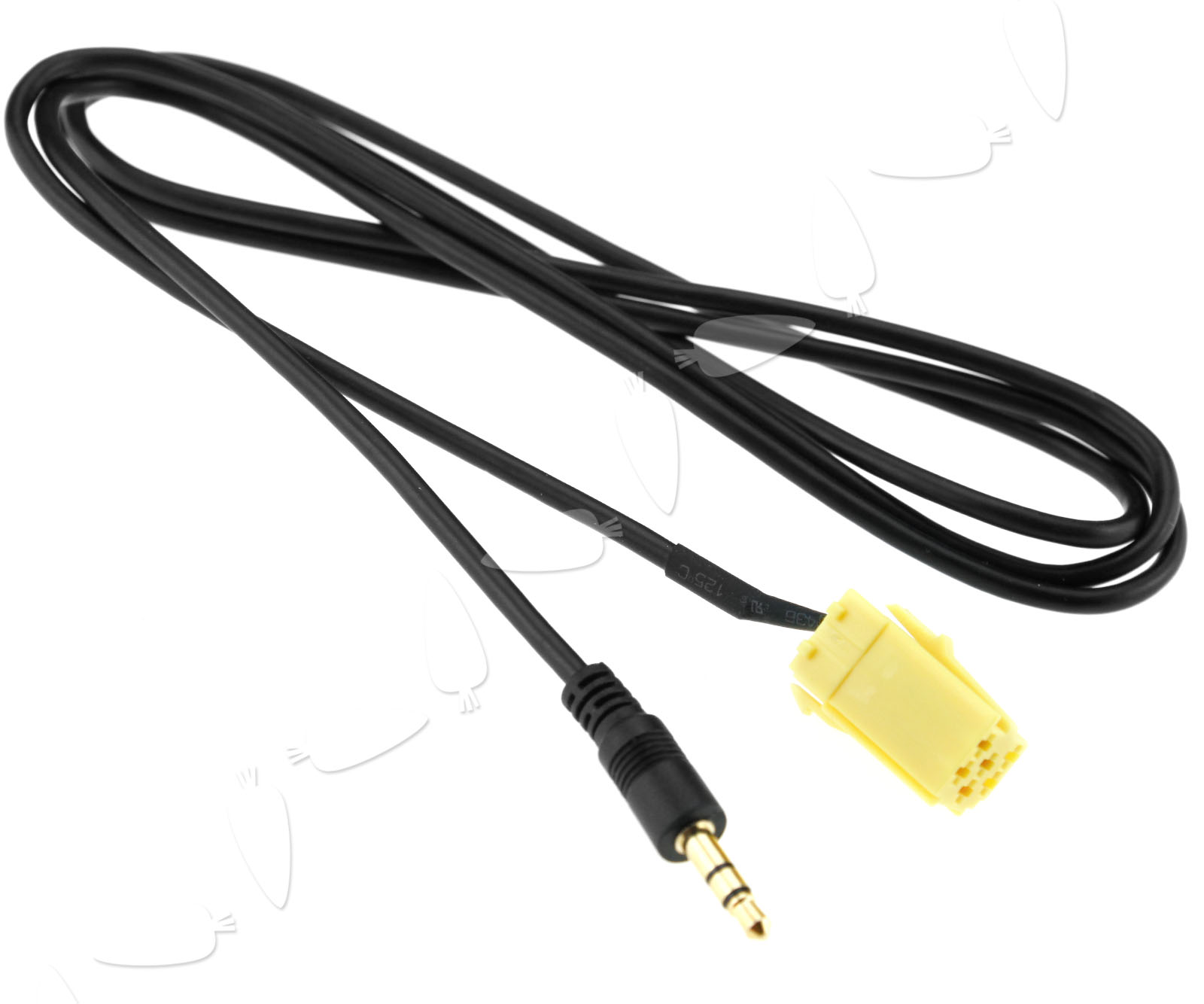 3.5mm Jack Aux Input Adapter Audio Cable For Fiat Grande