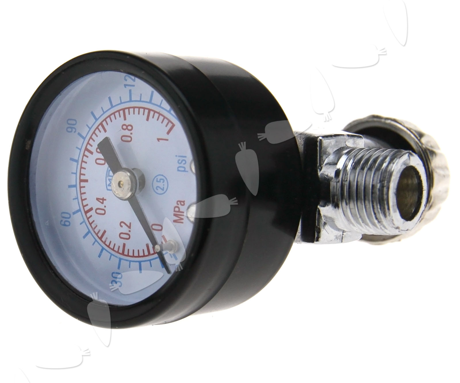 1/4" HVLP Spray Paint Gun Air Regulator* Pressure Gauge Digital