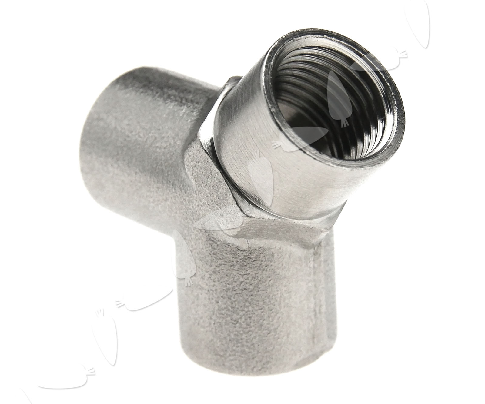 Copper 3 Ways Y Air Line Connector 1/4 Inch BSP Female Thread Hose