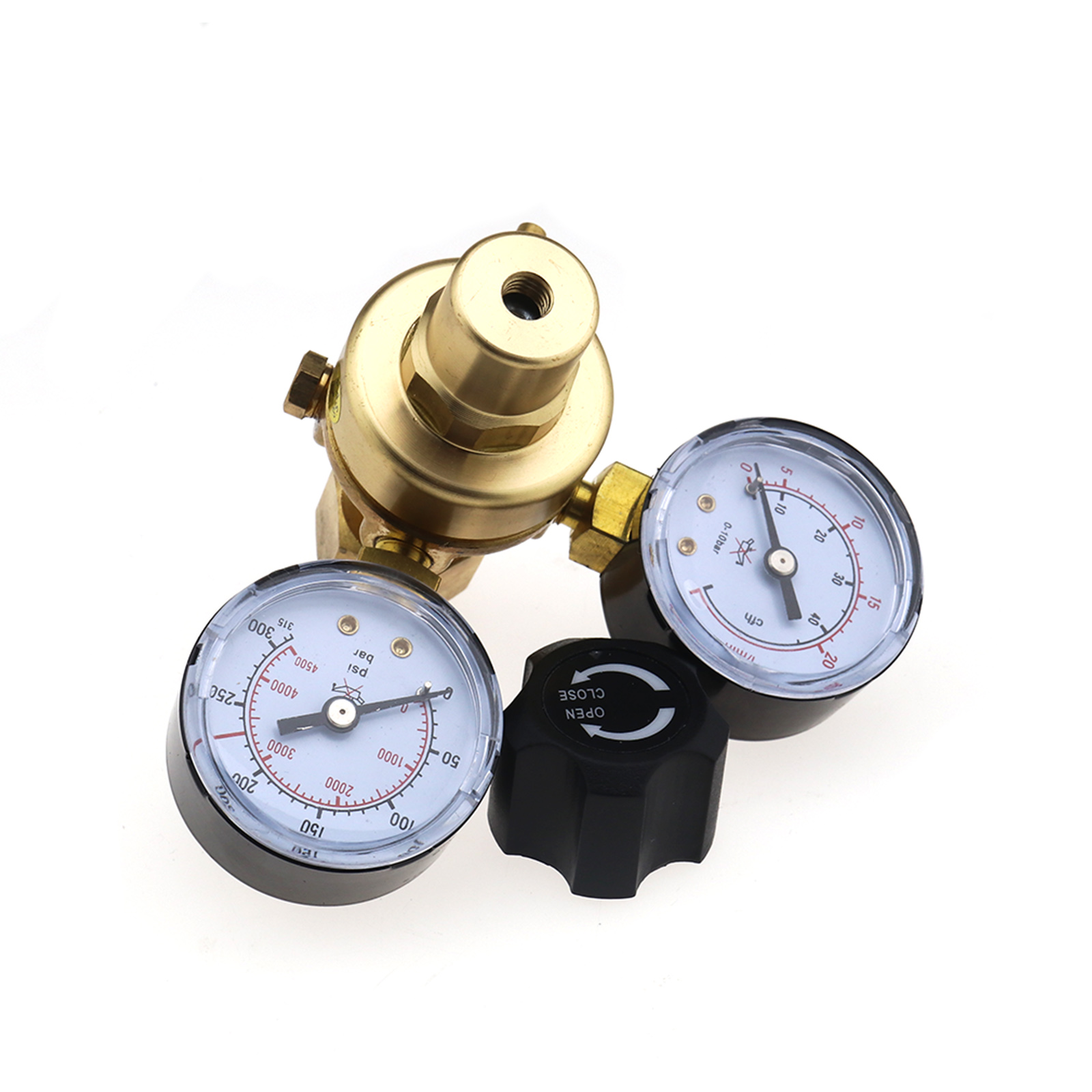 Argon CO2 Regulators Double Gauge Gas Bottle MIG TIG Welding Flow Meter W21.8 4894669063874 eBay