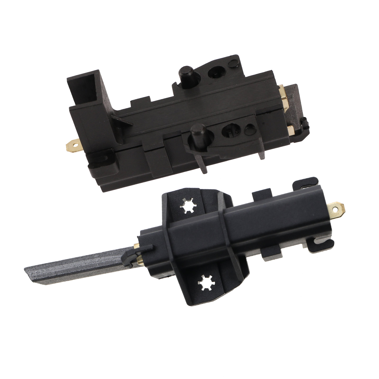 2x For HOOVER Electric Motor Style Replacement Carbon Brushes 92126721