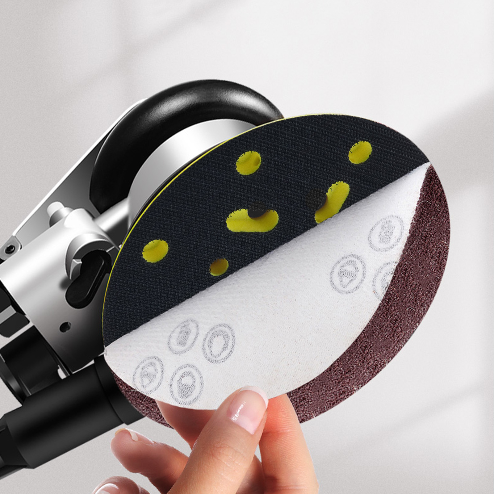 6 Inch 17 Holes Sander Backing Pad Compatible with Makita BO6030