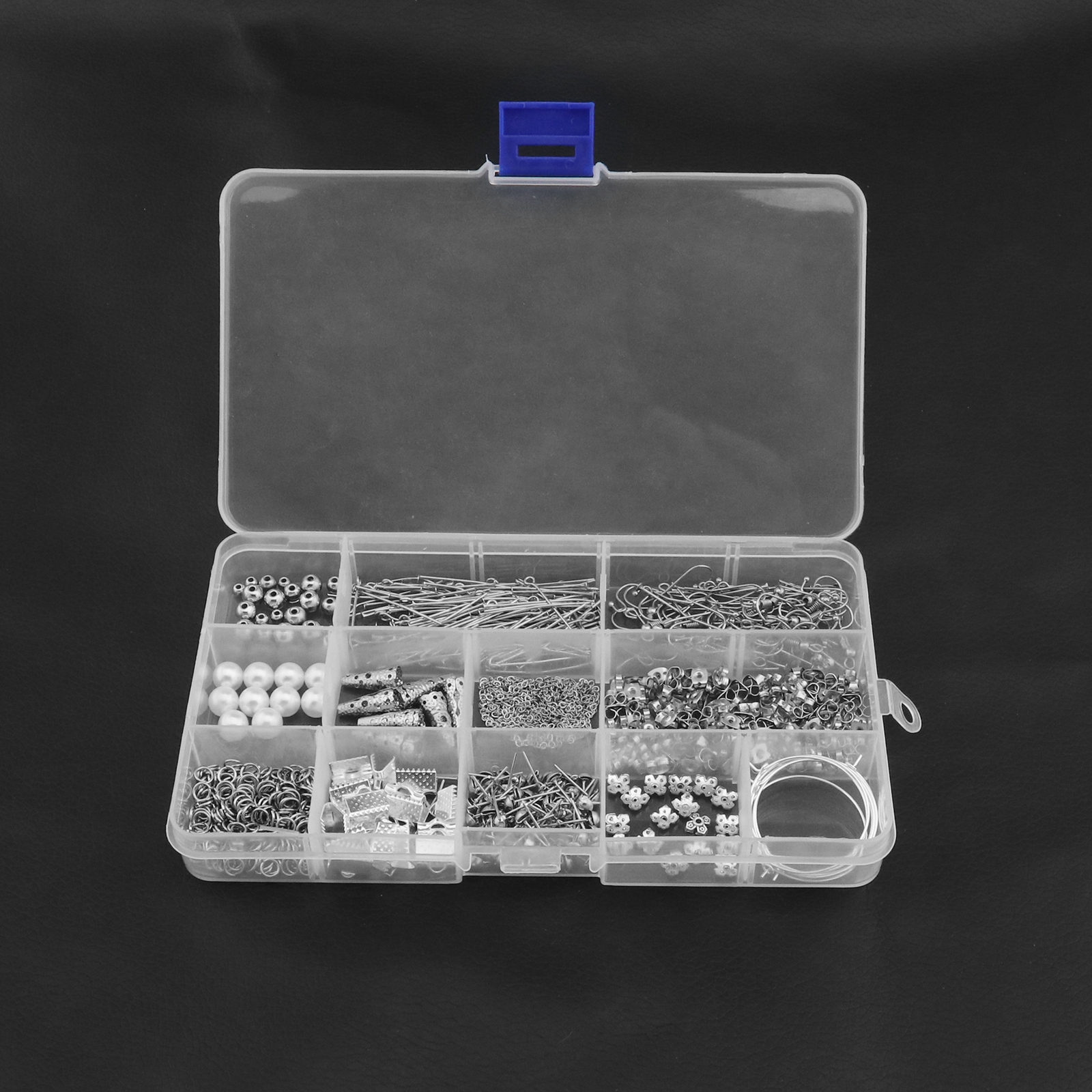 Complete DIY Earring Making Kit Ear Wires Hooks Pins Earnuts Jewelry Supplies