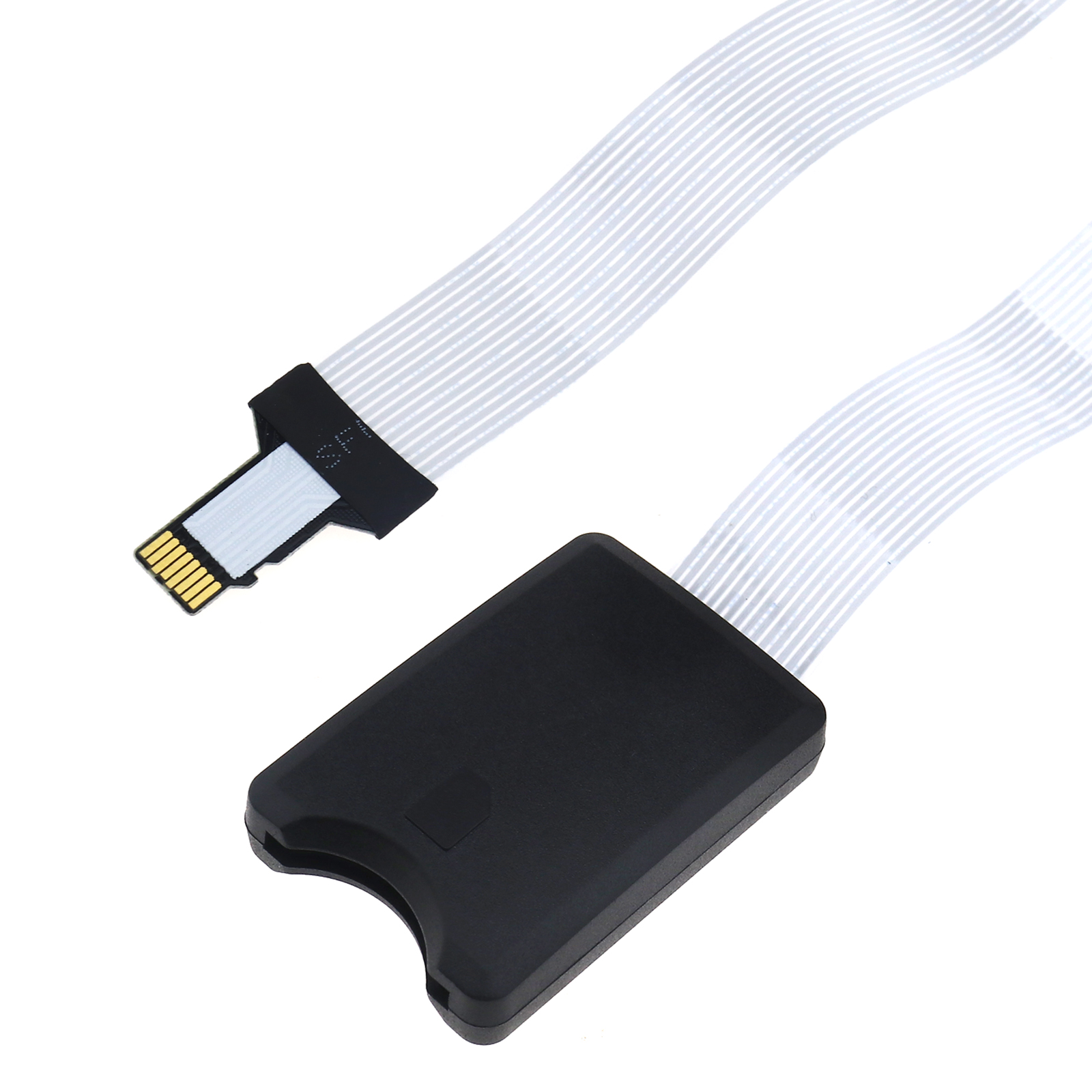 Micro SD Card Adapter Extension Cable Extender For Car GPS TV DVD