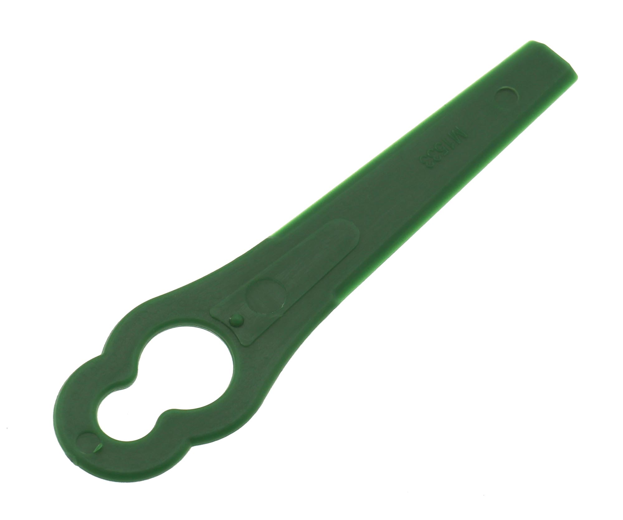 100Pcs Lawnmower Strimmer/Trimmer Green Plastic Blades For Bosch ART23 608415833895 eBay