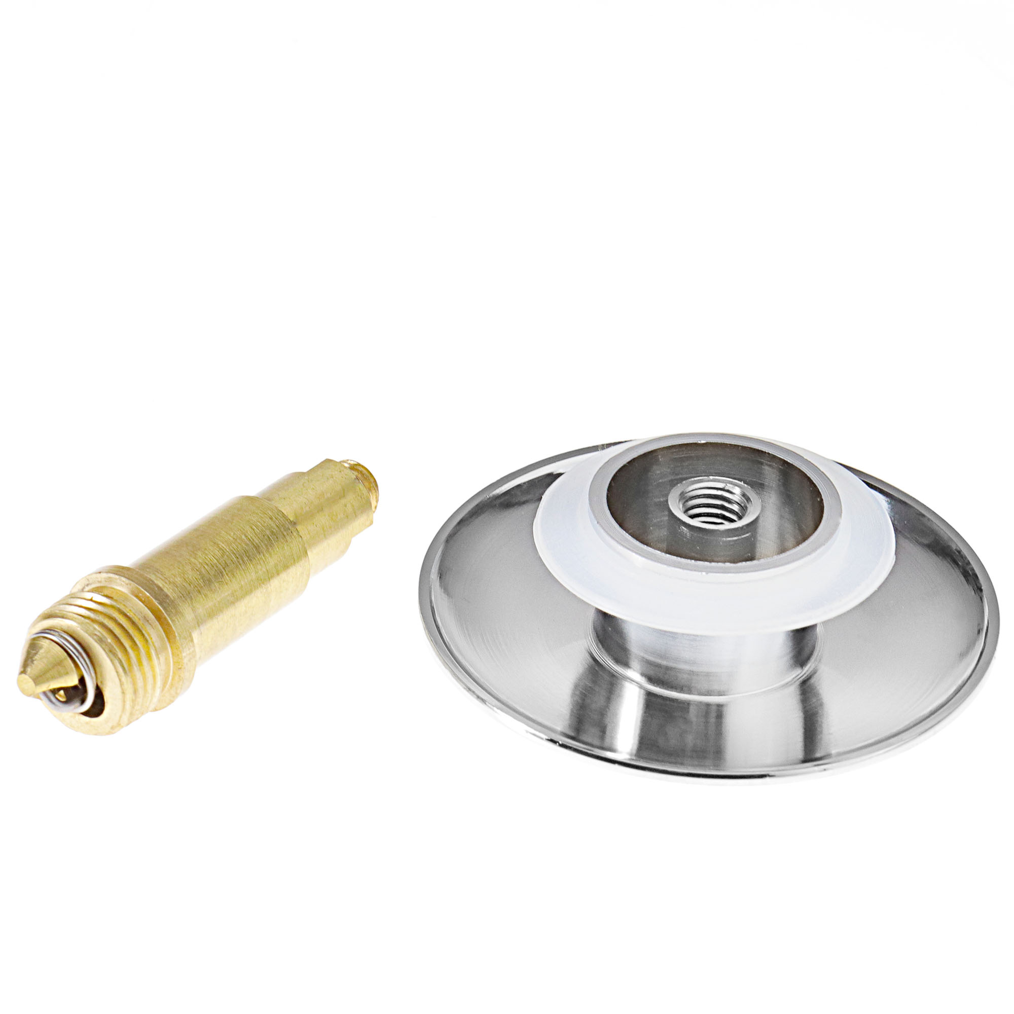 1Pcs Basin Waste Pop Up Bath Sink Push Button Click Clack Plug Bolt