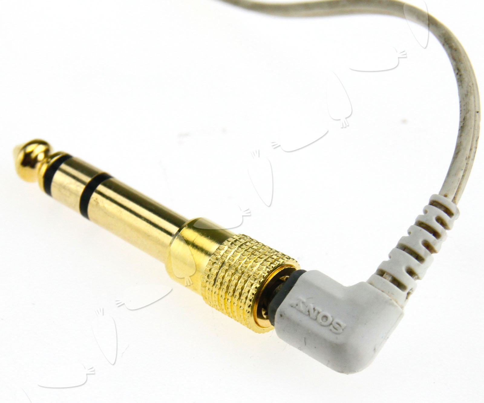 4X SMALL to BIG Headphone Mono Adapter Converter Plug 3.5mm to 6.35mm