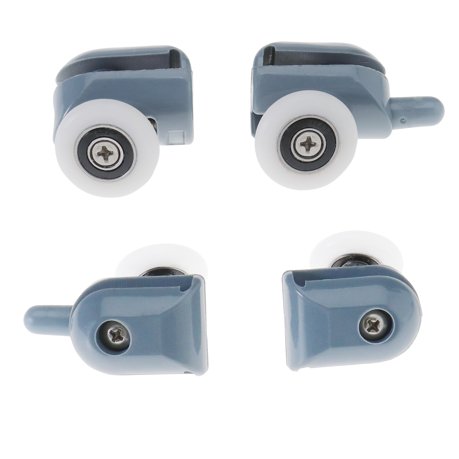 Clearance 8 Single Top/Bottom Shower Door Rollers Wheels Pulleys 25mm